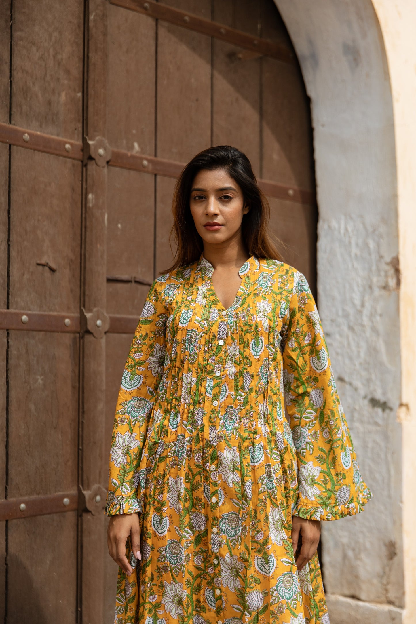 Florence Pintuck Dress