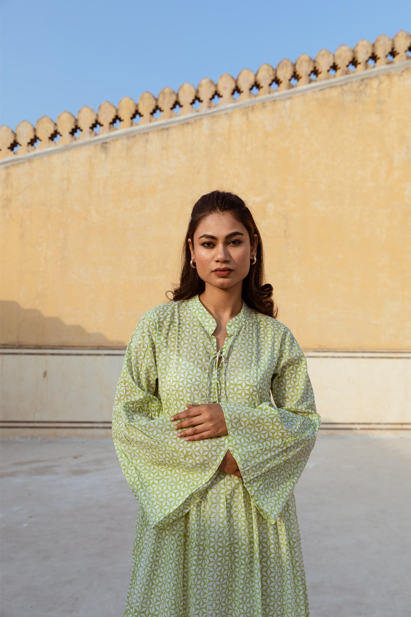 Kayah Tier Ruffle Dress