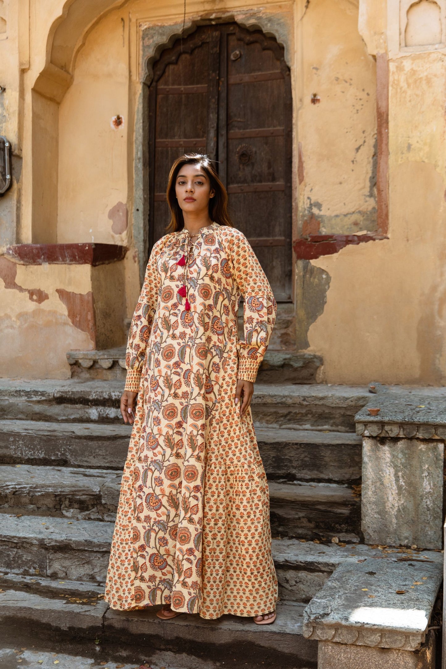 Talwa Tier Ruffle Dress