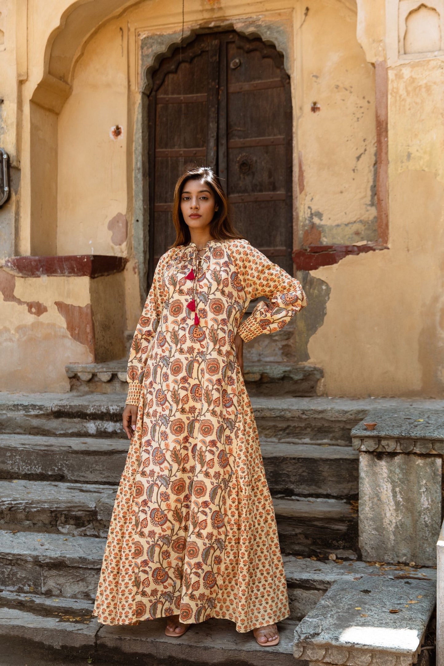 Talwa Tier Ruffle Dress