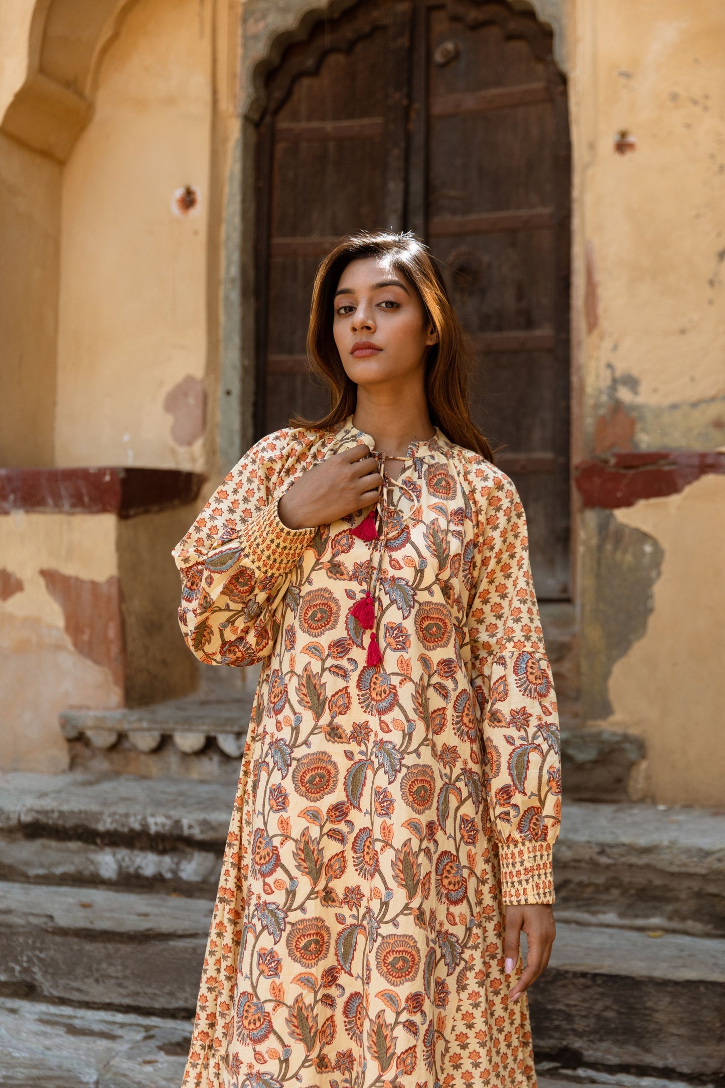Talwa Tier Ruffle Dress