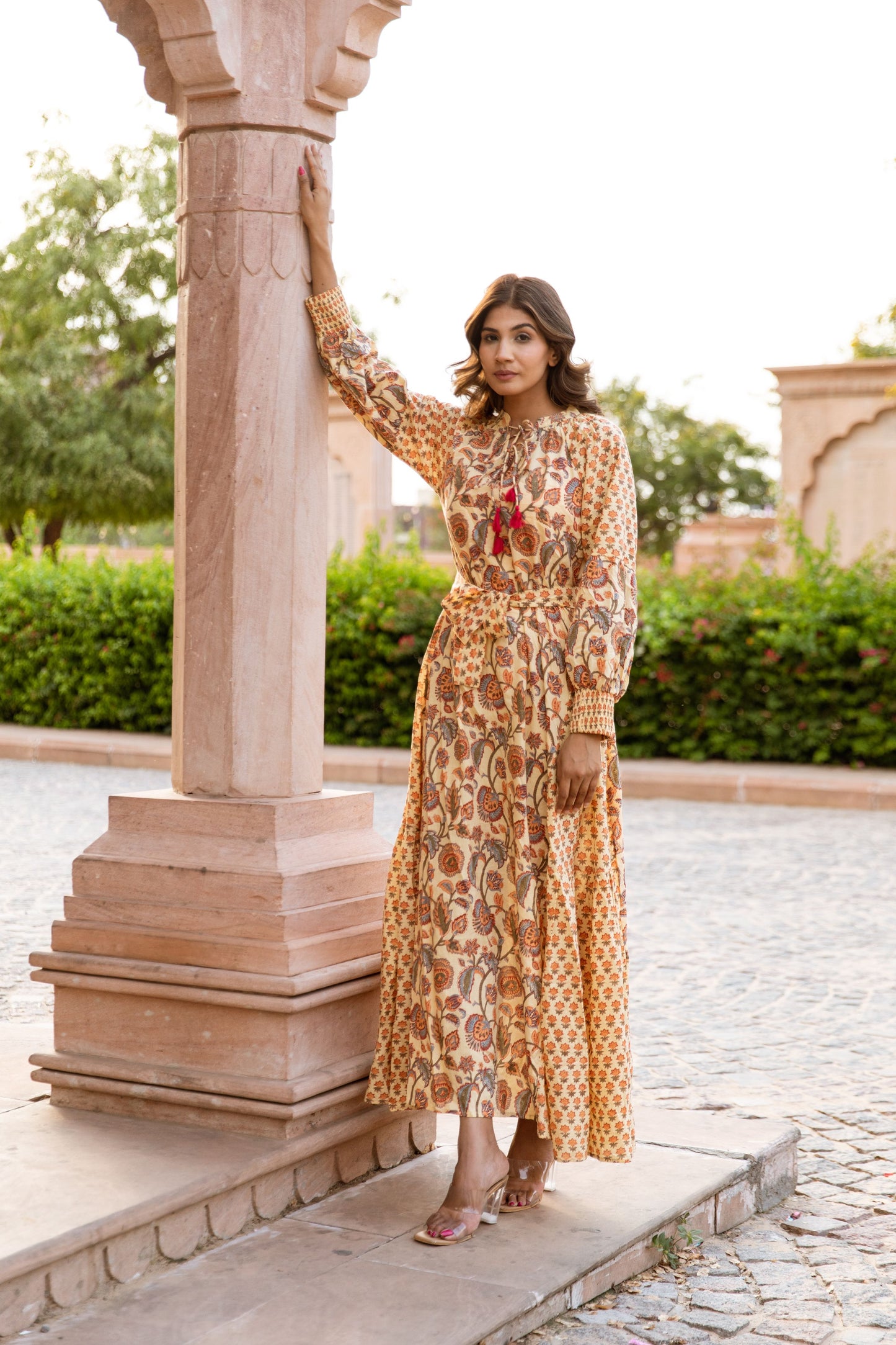 Talwa Tier Ruffle Dress