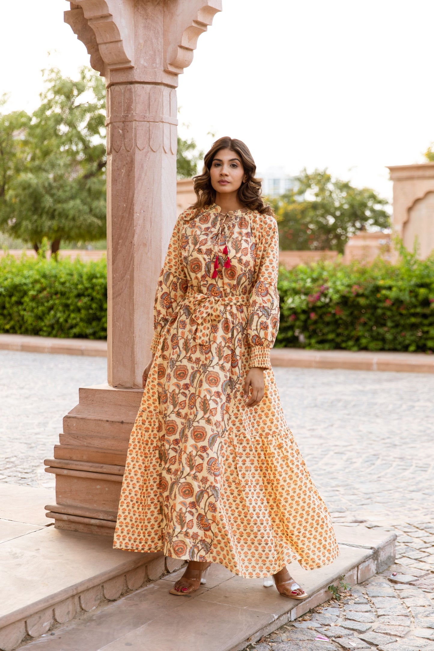 Talwa Tier Ruffle Dress