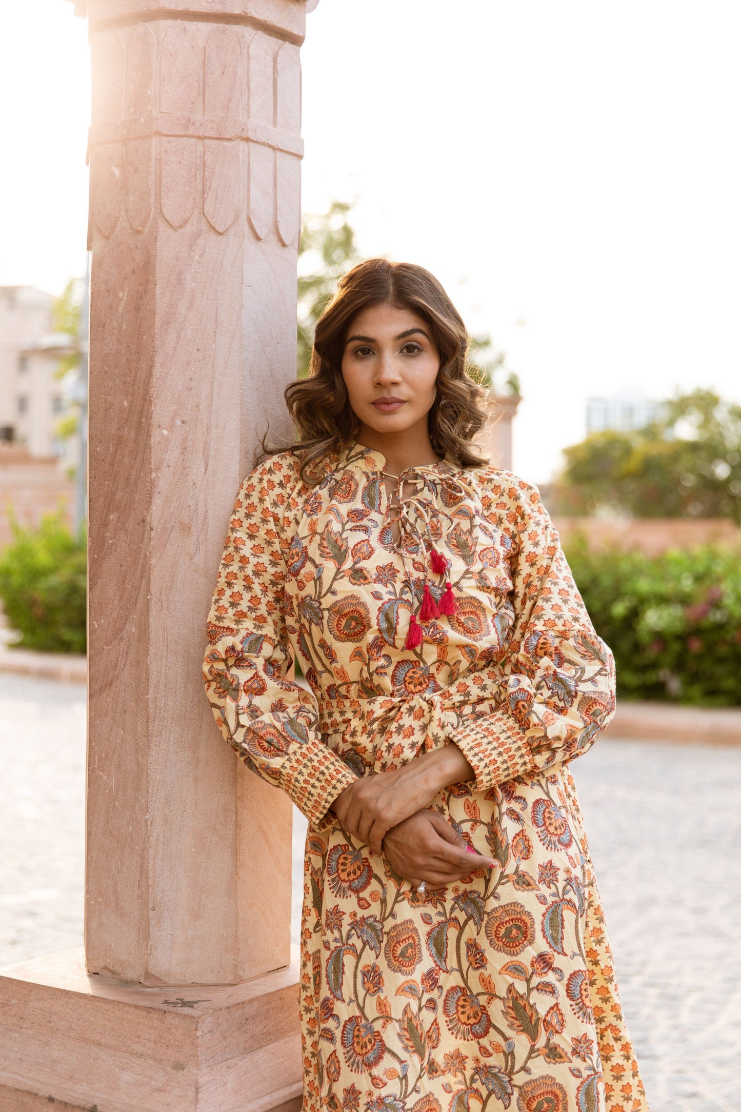 Talwa Tier Ruffle Dress
