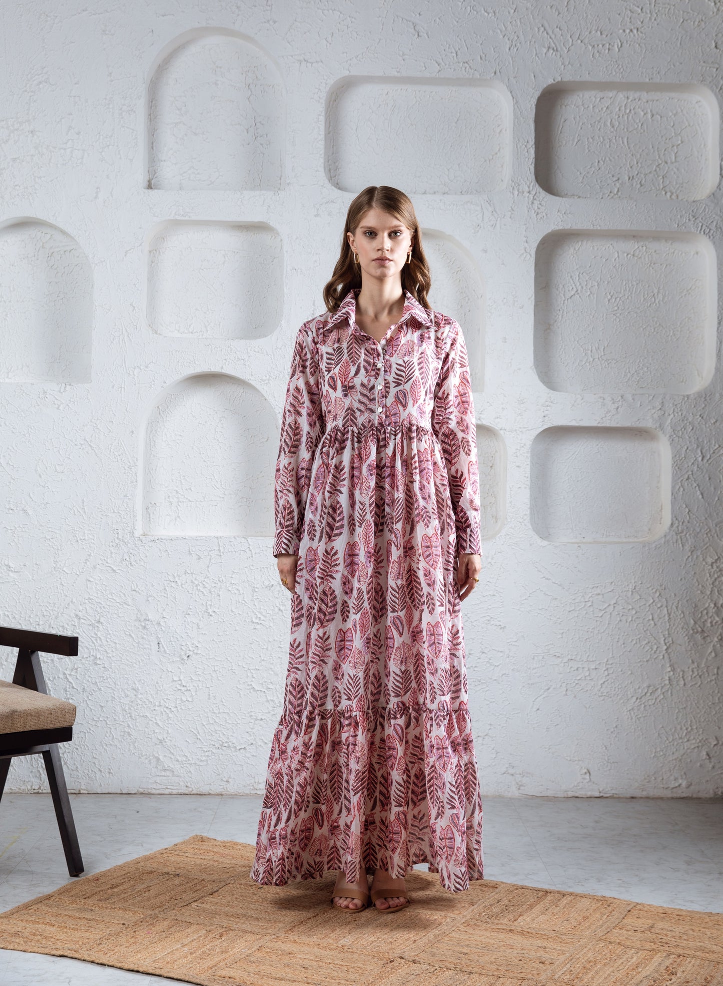Kesar Tier Ruffle Dress