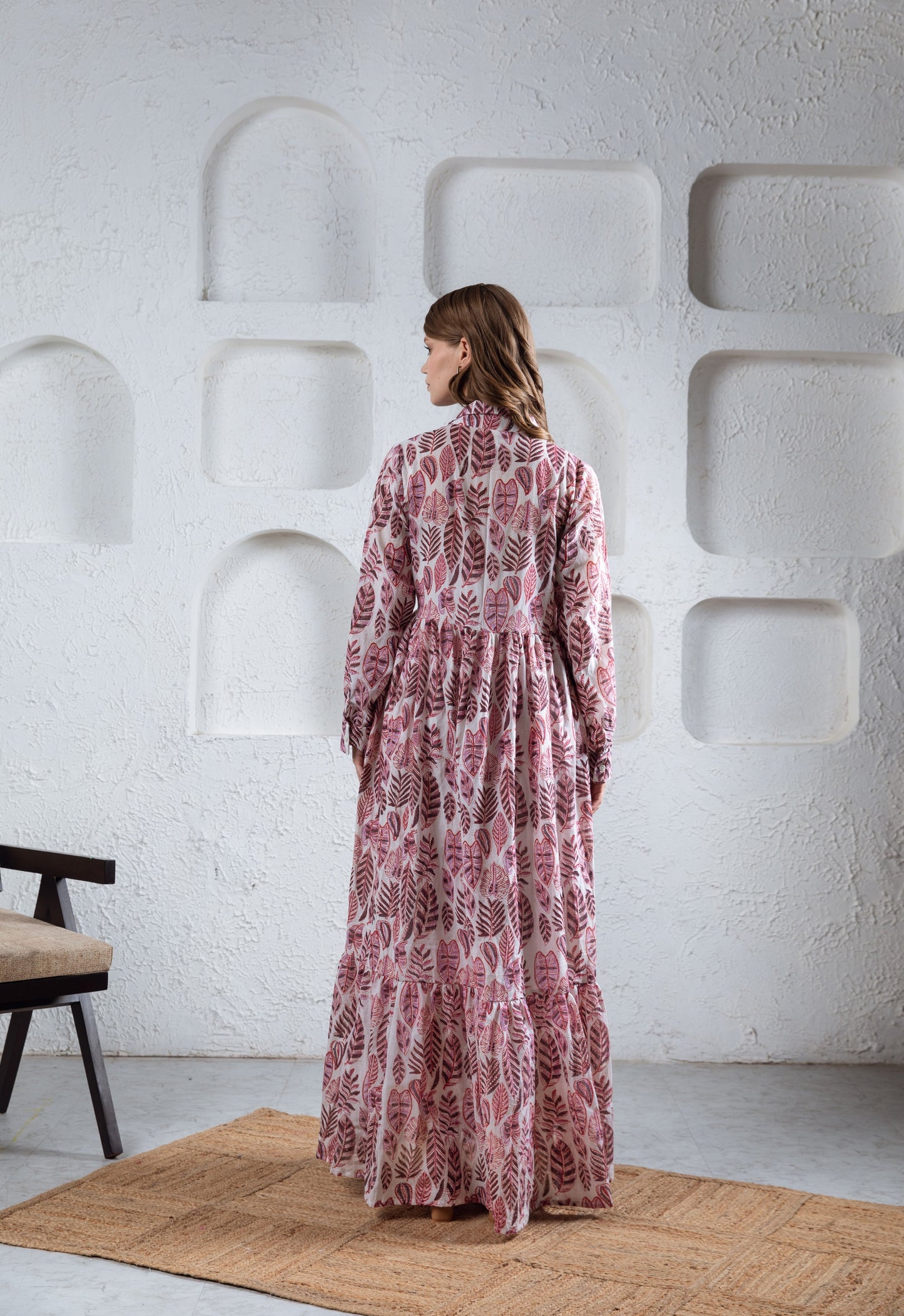Kesar Tier Ruffle Dress
