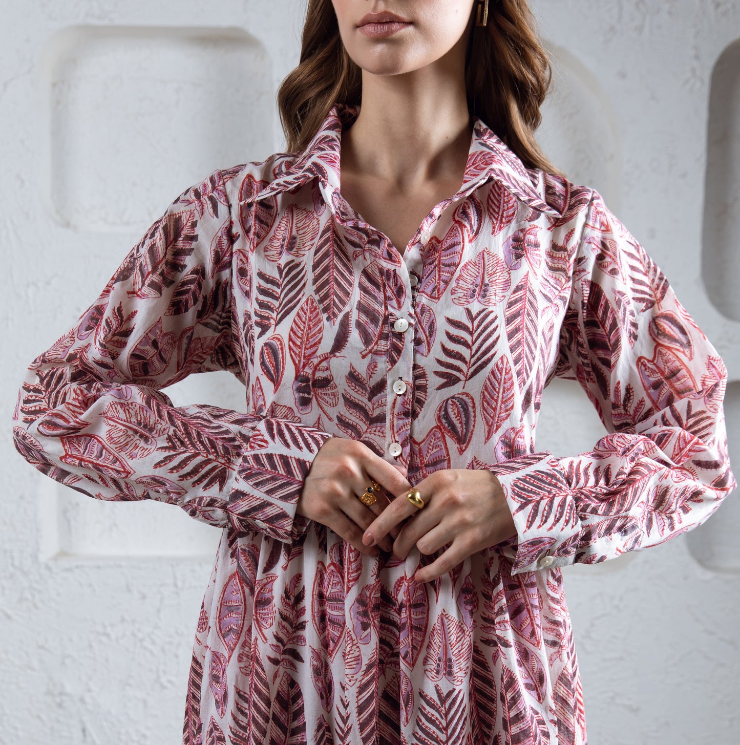 Kesar Tier Ruffle Dress