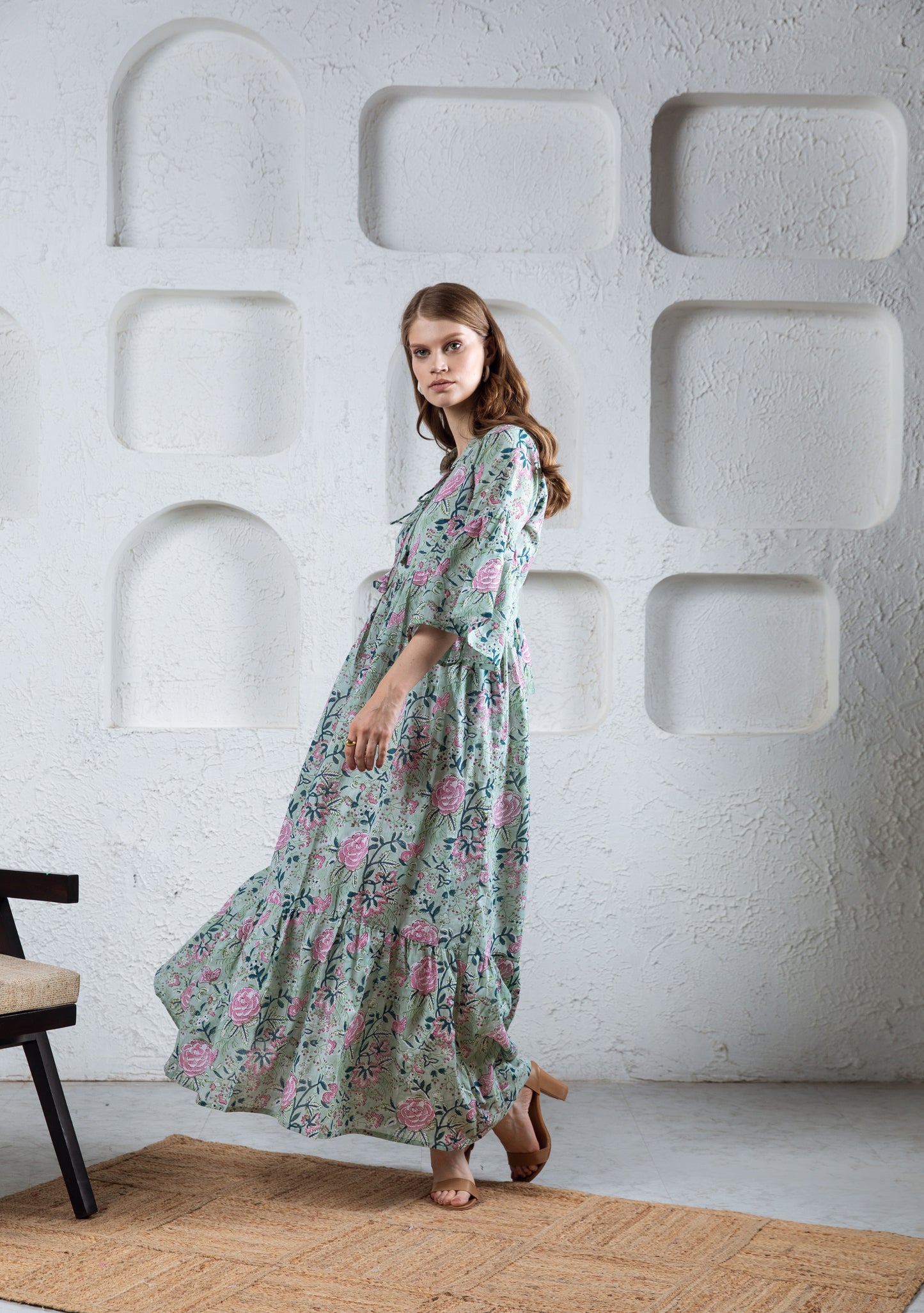Tinna Tier Ruffle Dress