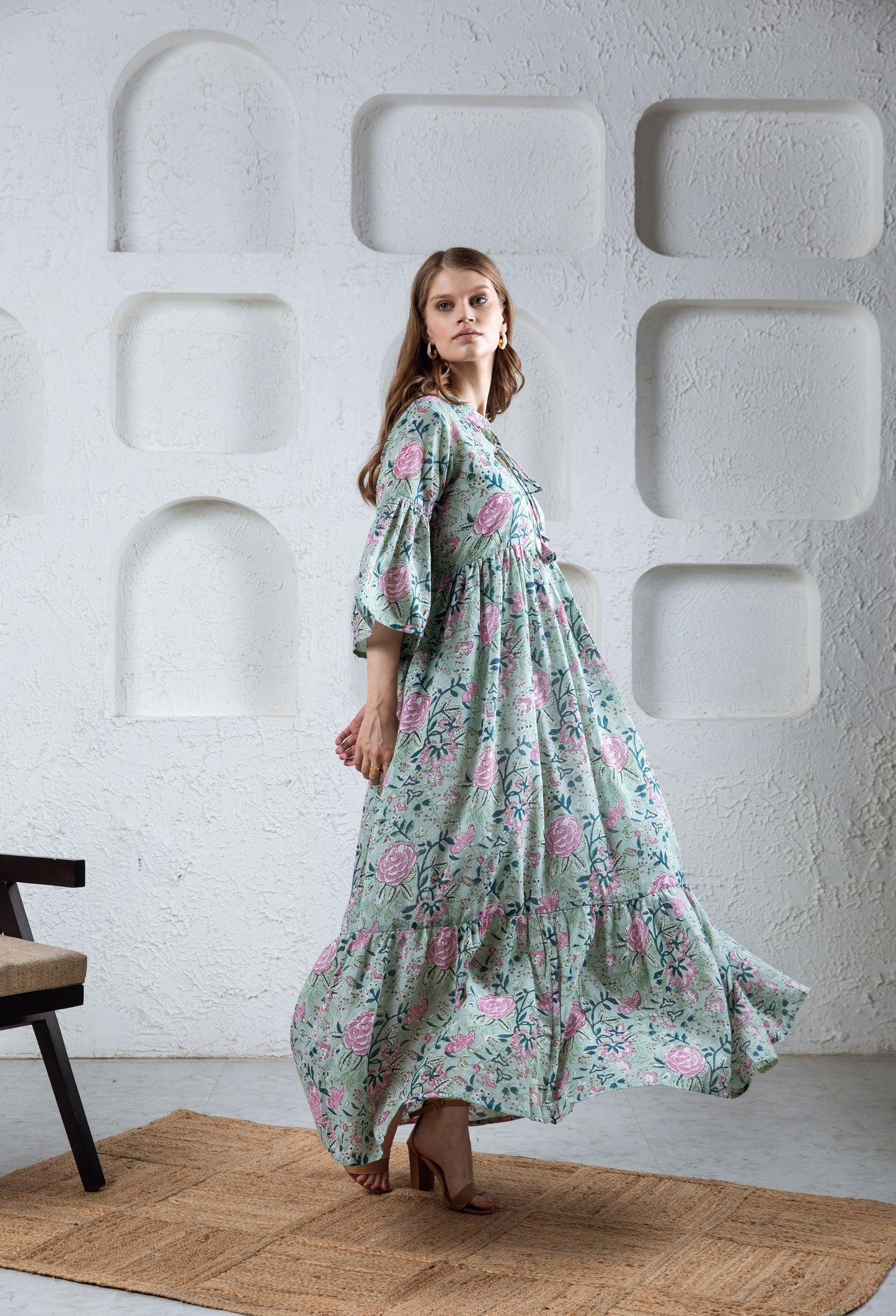 Tinna Tier Ruffle Dress