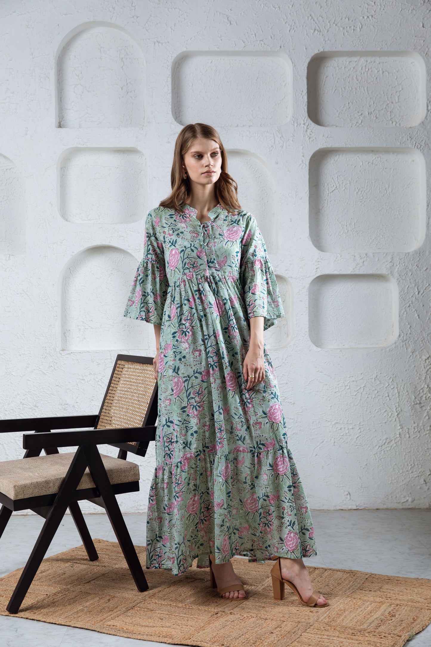 Tinna Tier Ruffle Dress