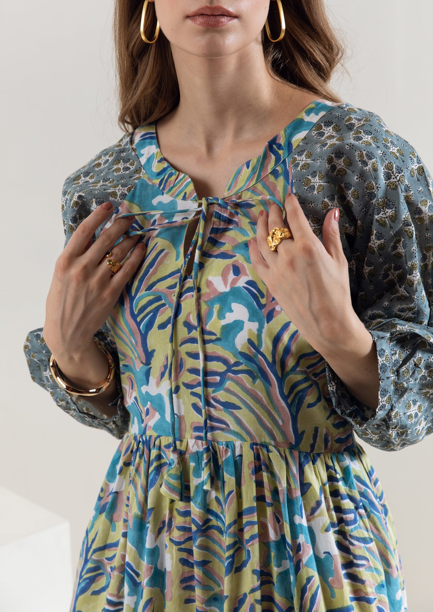 Kayne Tier Ruffle Dress