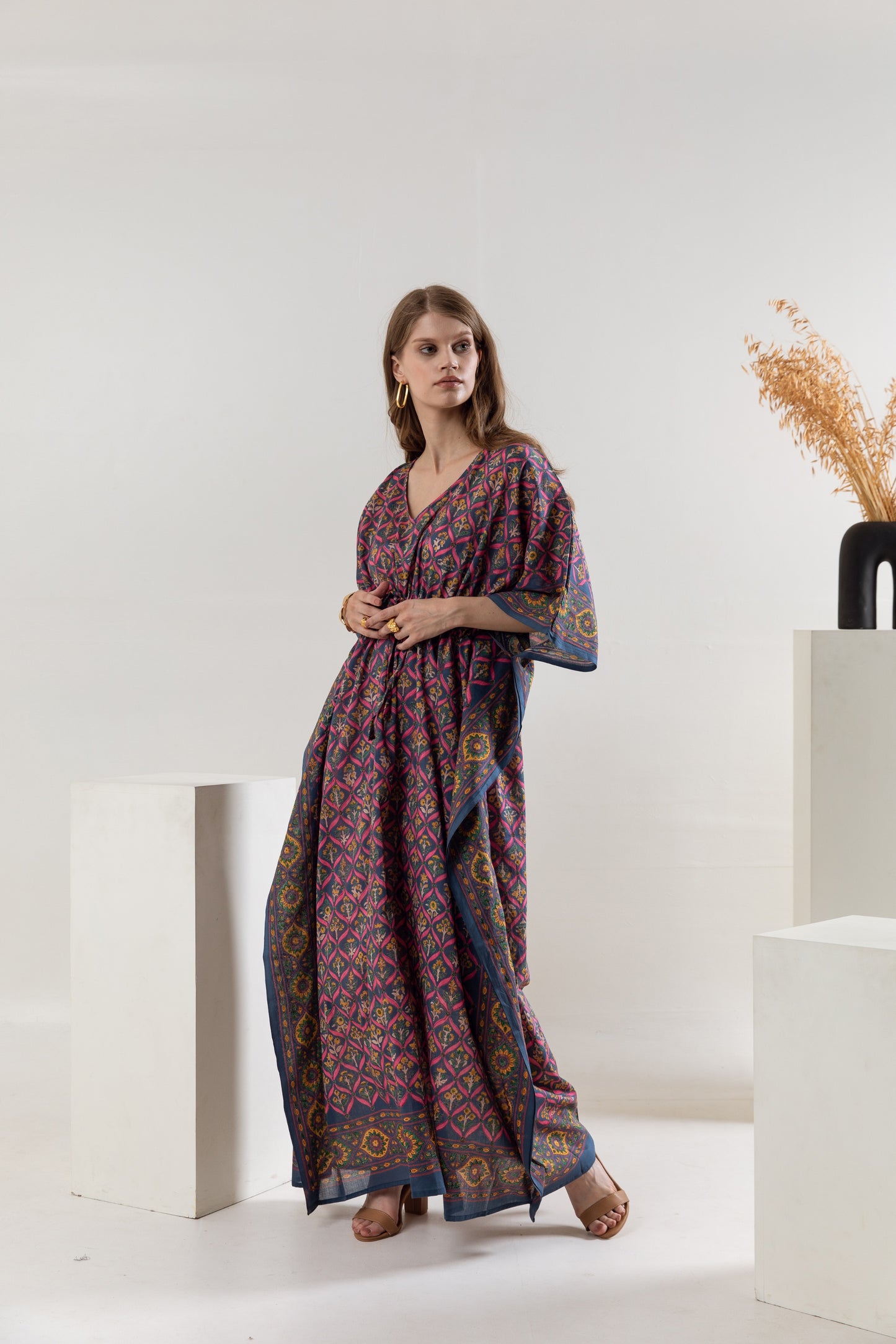 Sayal Long Kaftan