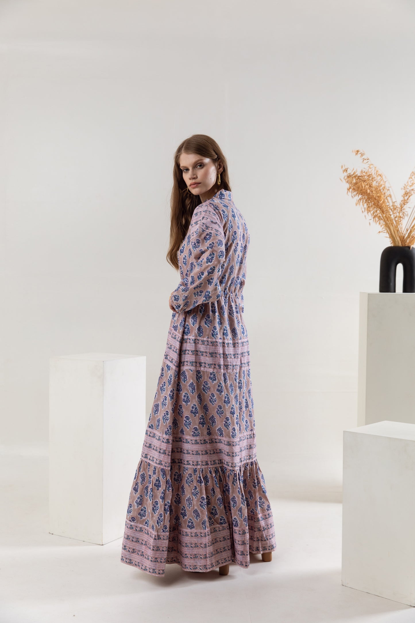 Tiberly Tier Ruffle Dress