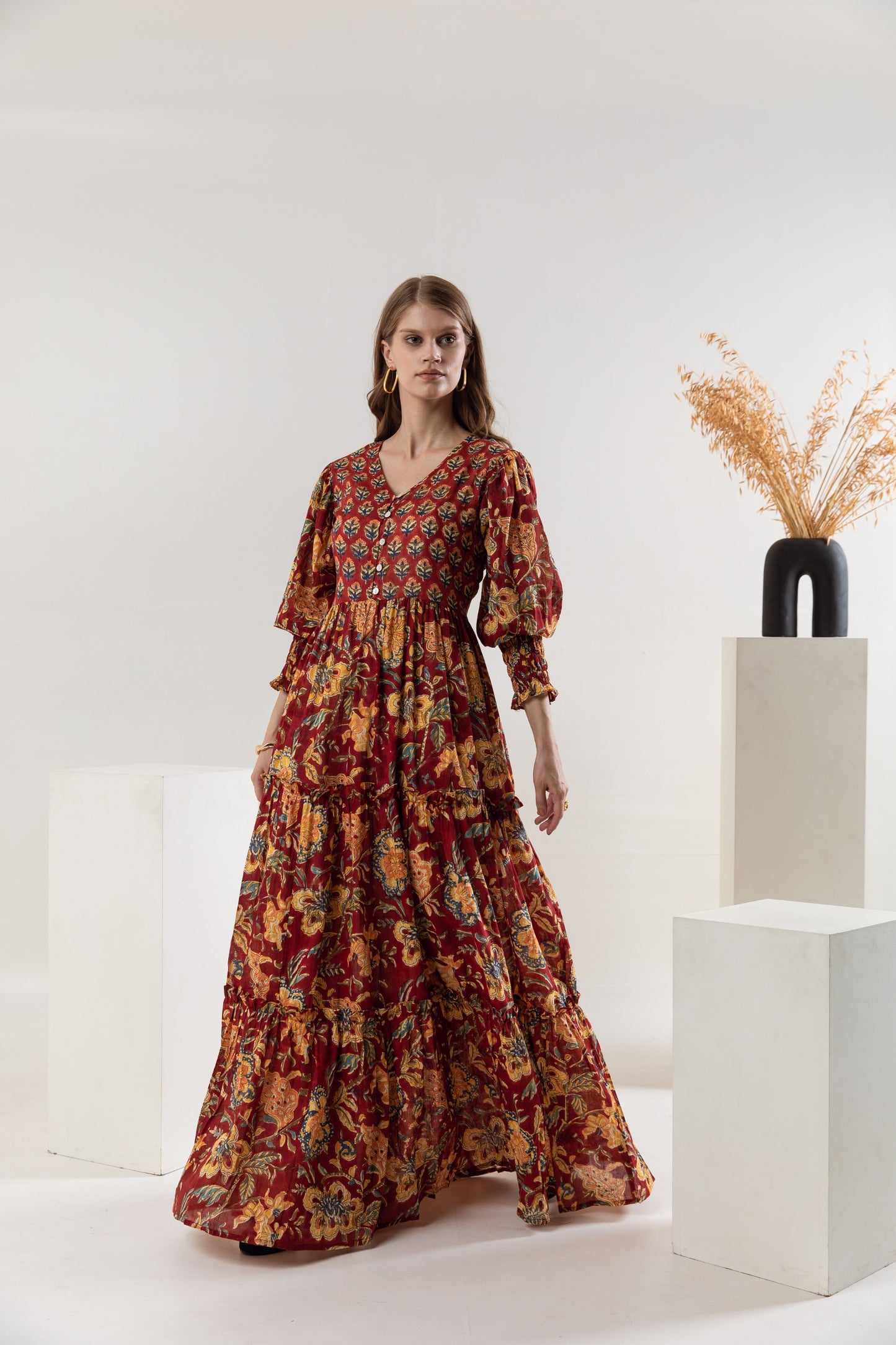 Bianca Tier Ruffle Dress
