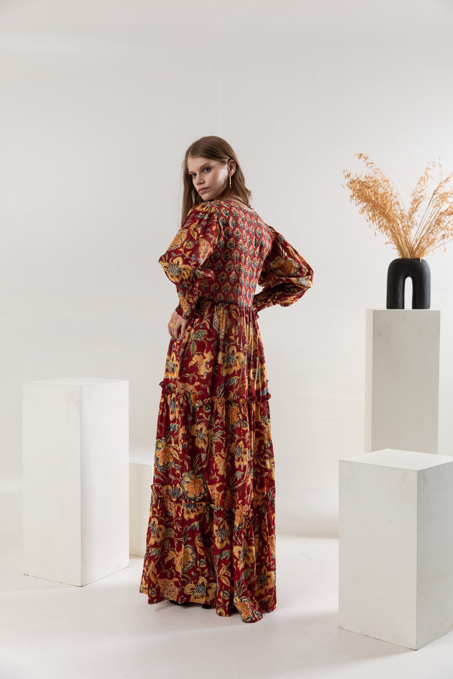 Bianca Tier Ruffle Dress