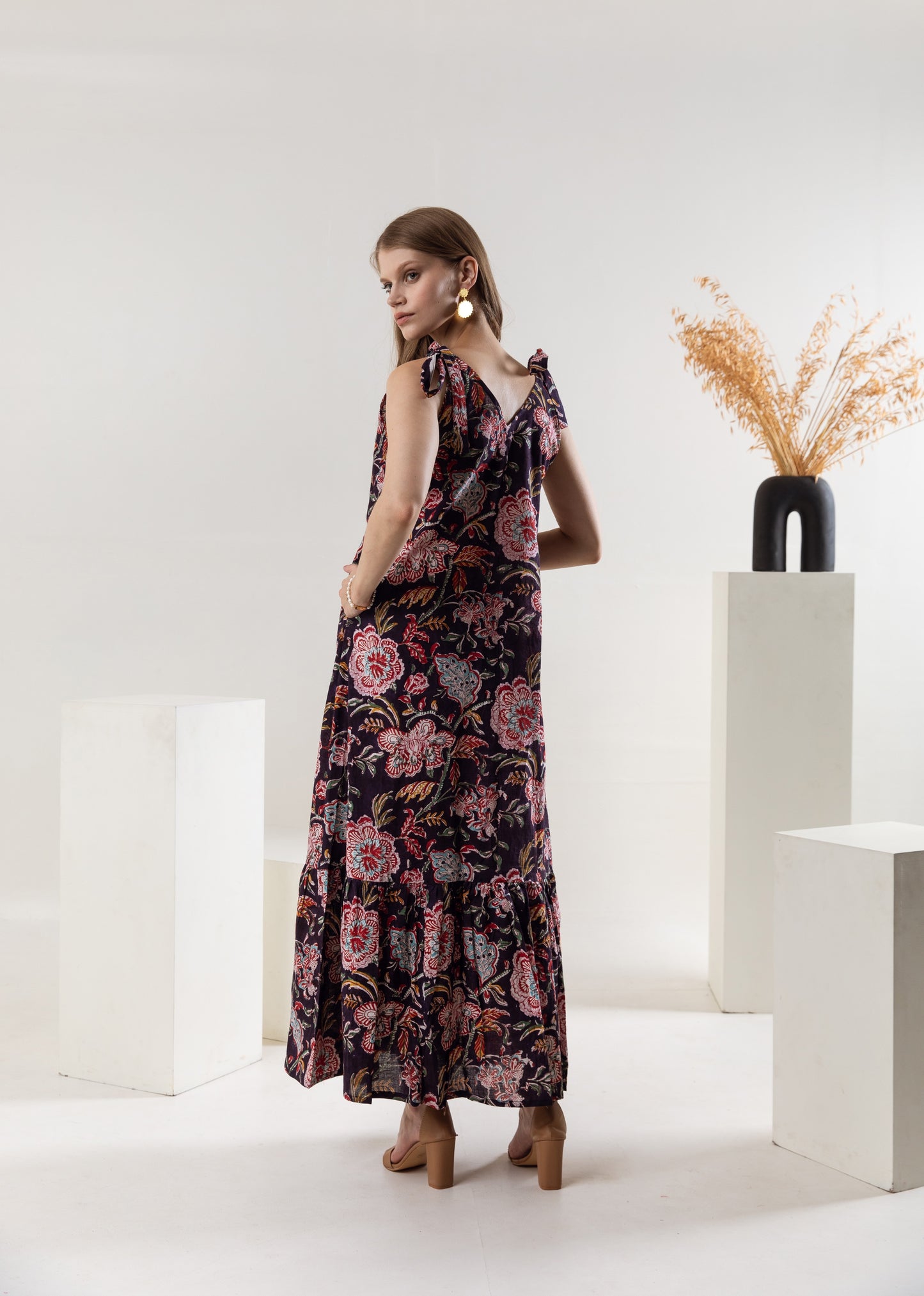 Rakh Tier Ruffle Dress