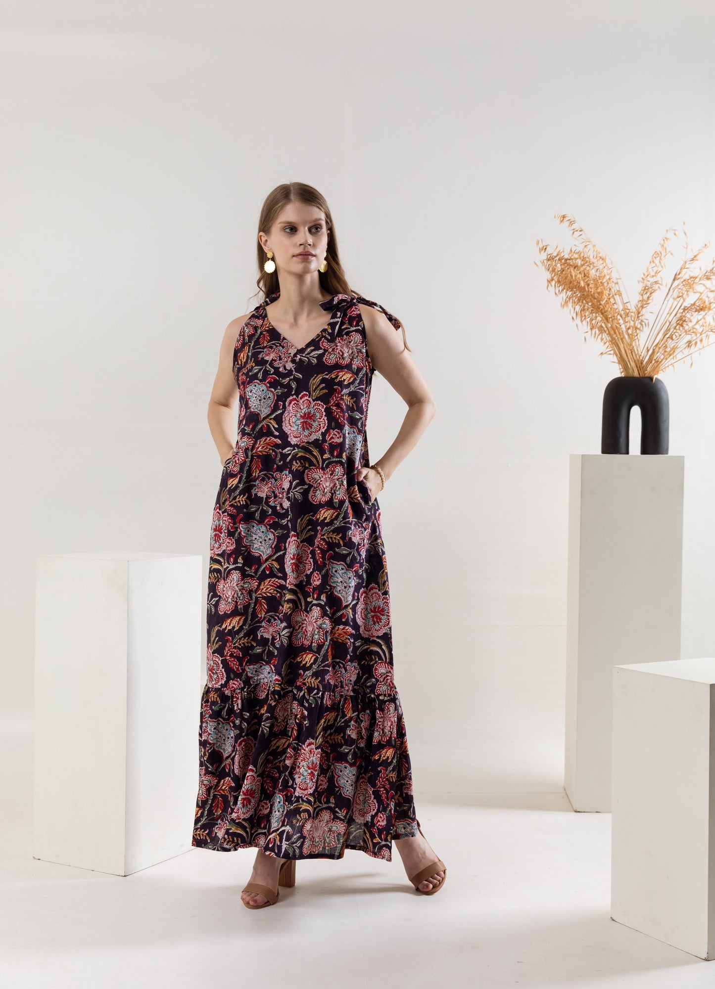 Rakh Tier Ruffle Dress