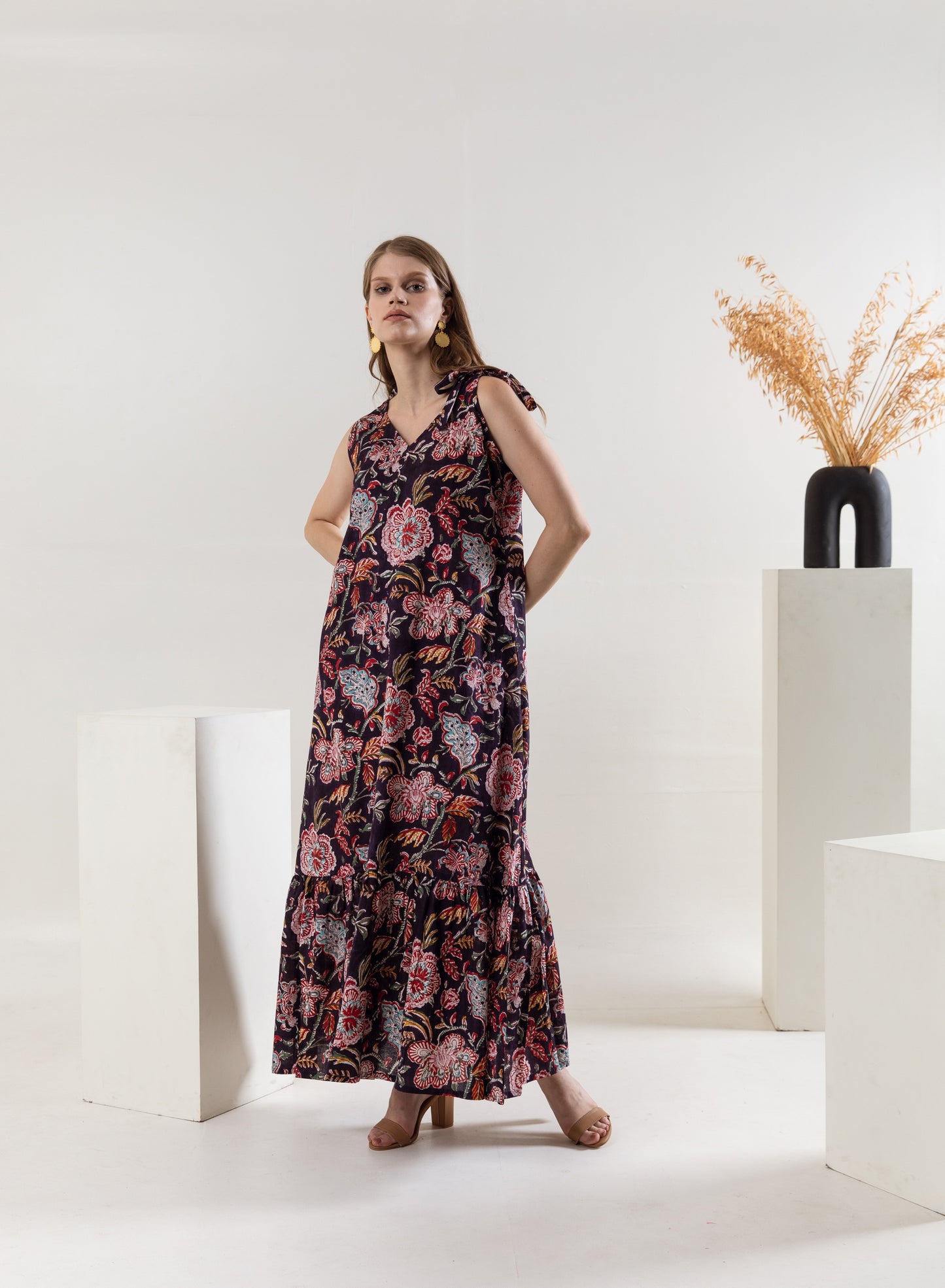 Rakh Tier Ruffle Dress