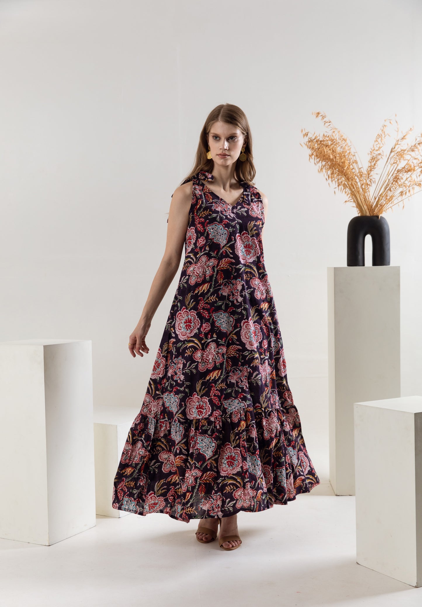 Rakh Tier Ruffle Dress