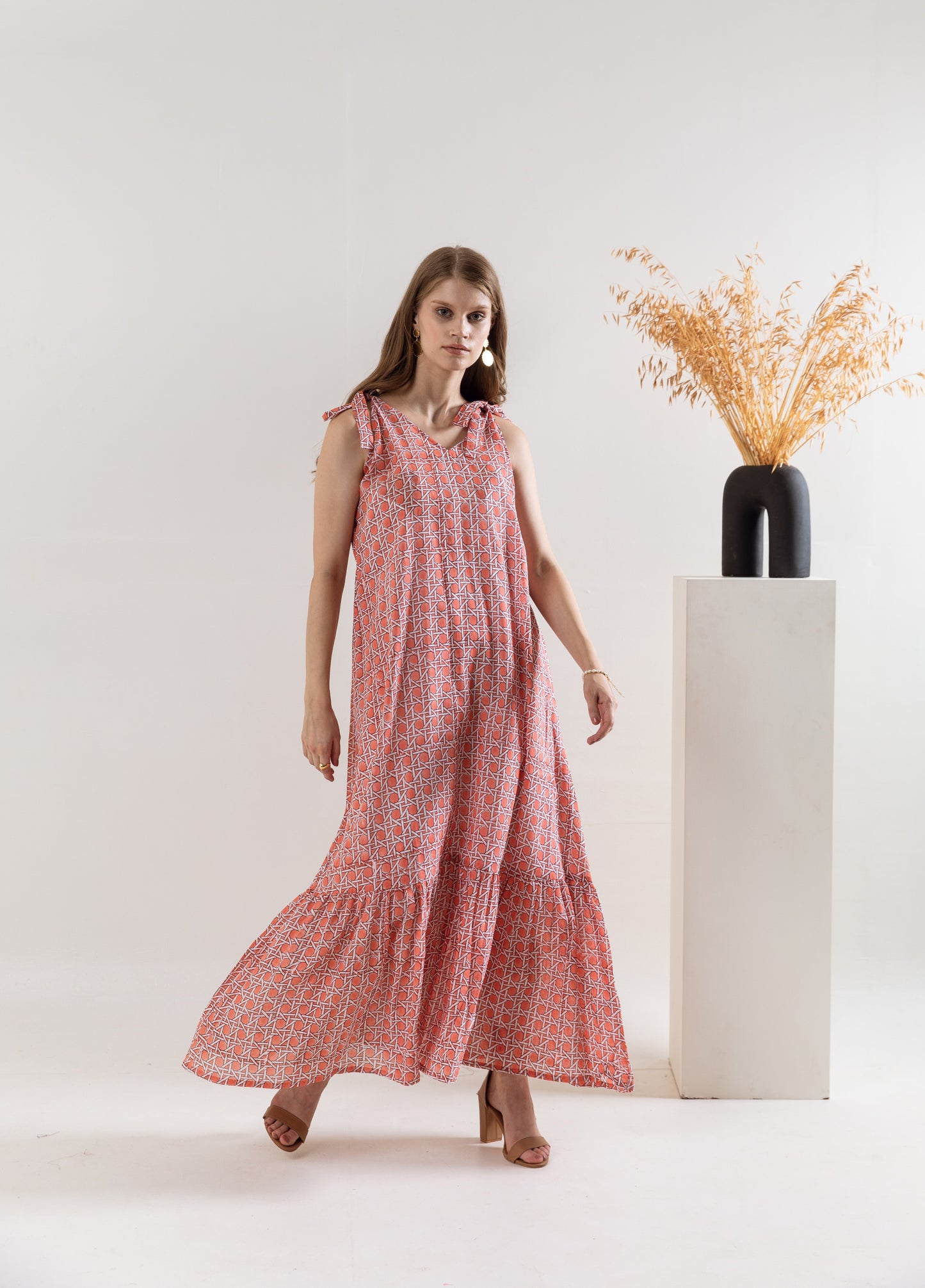 Imar Tier Ruffle Dress