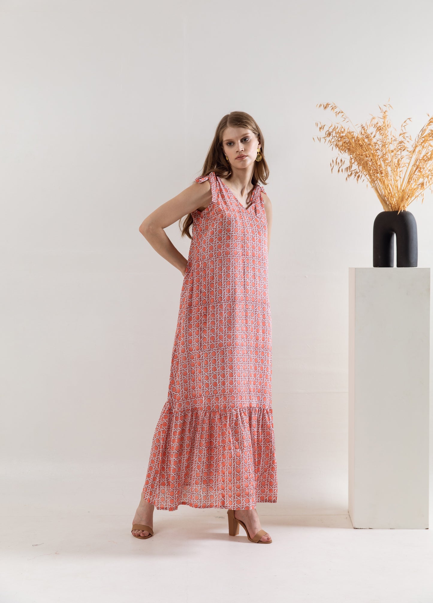Imar Tier Ruffle Dress