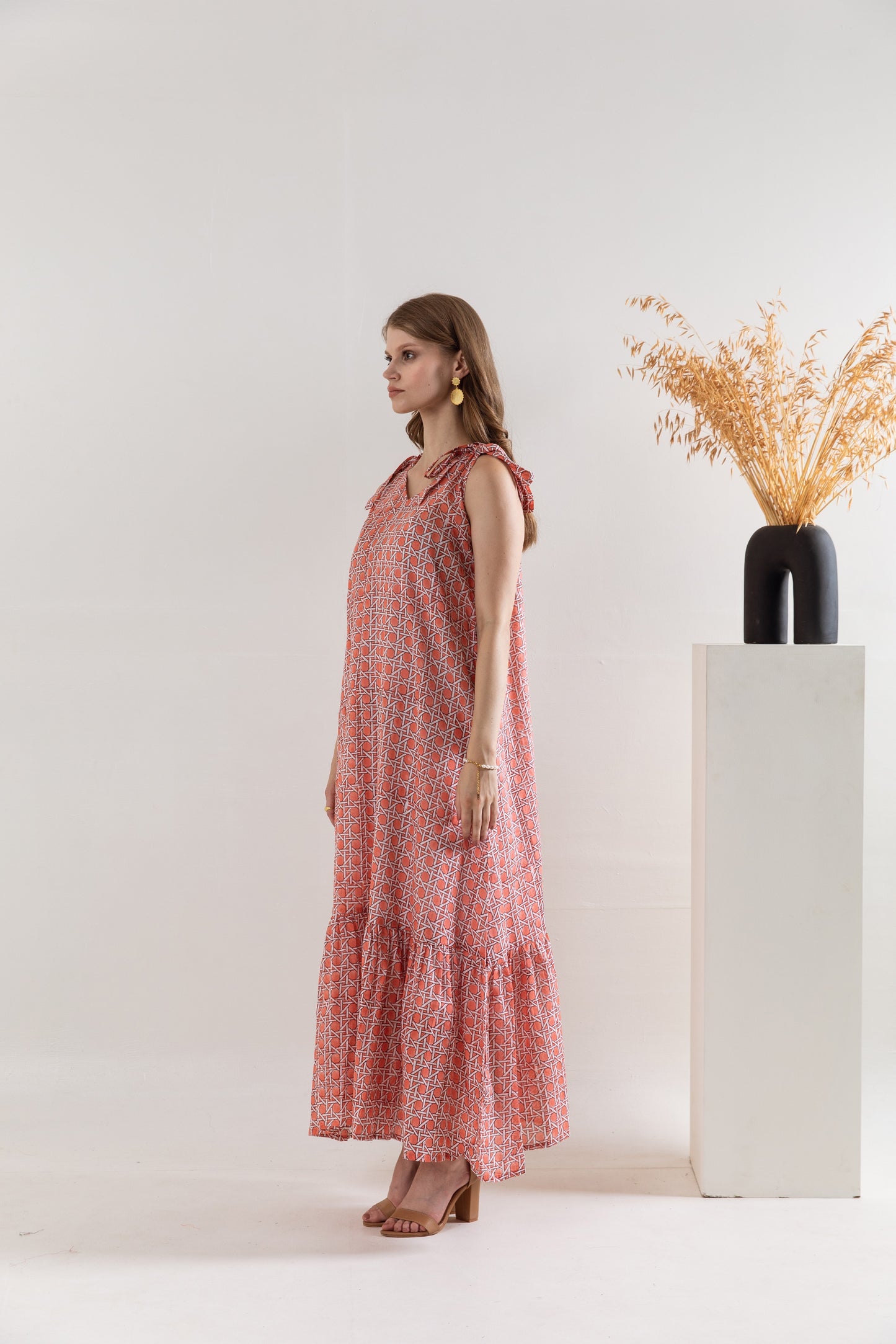 Imar Tier Ruffle Dress