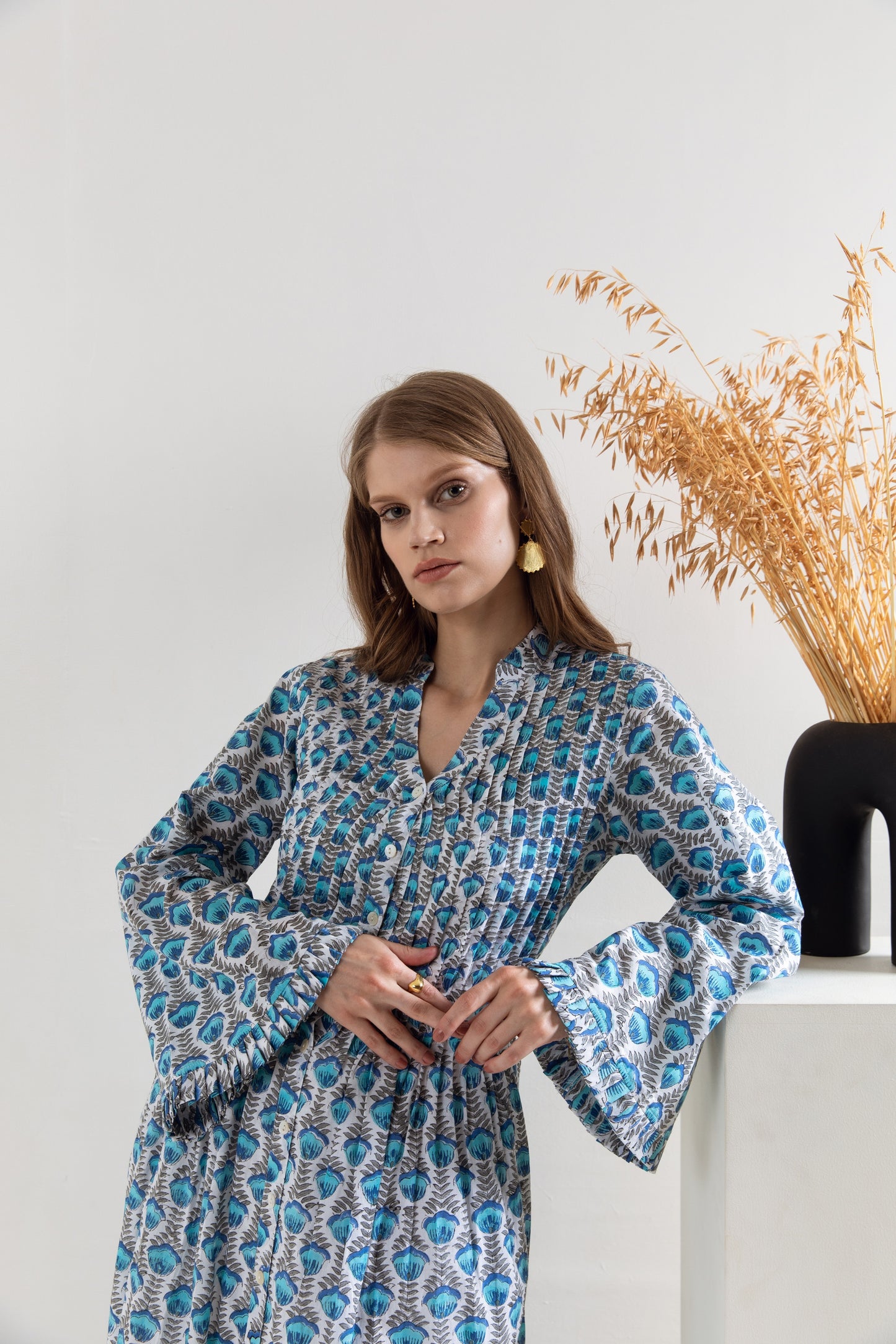 Kiol Pintuck Dress