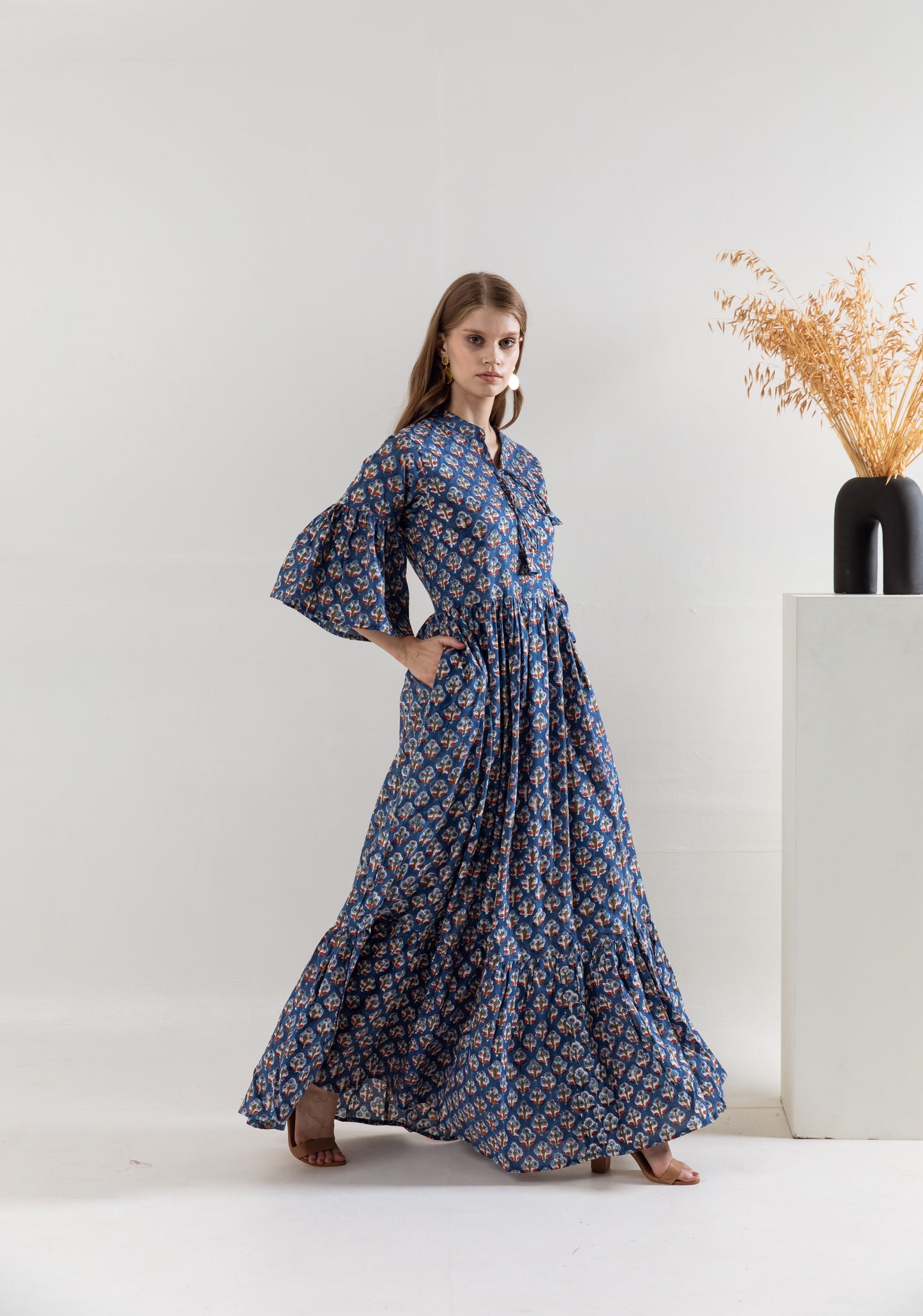 Gaya Tier Ruffle Dress