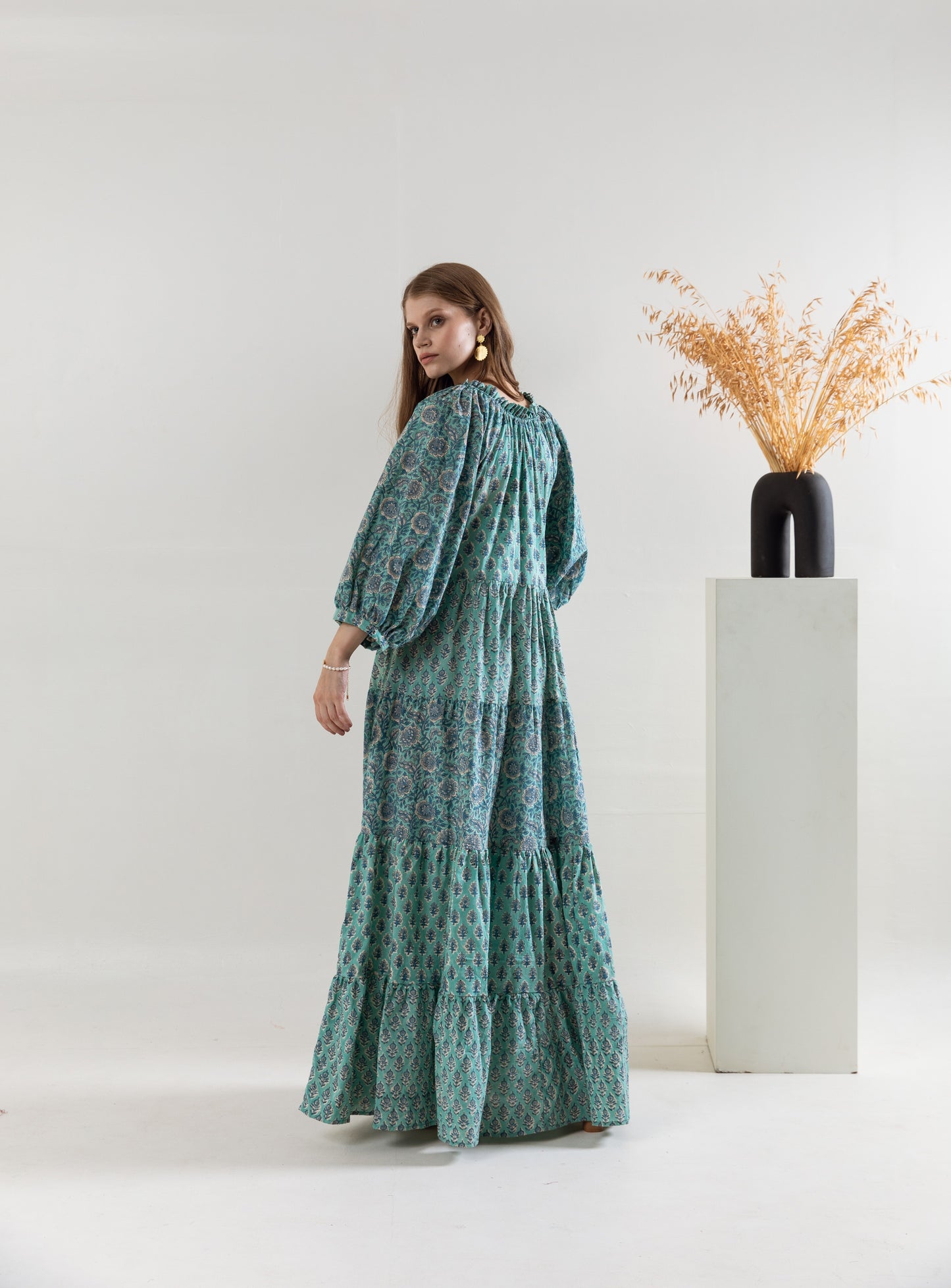 Fenni Tier Ruffle Dress