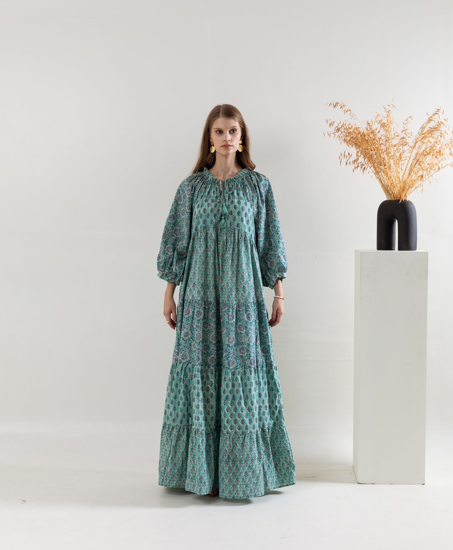 Fenni Tier Ruffle Dress