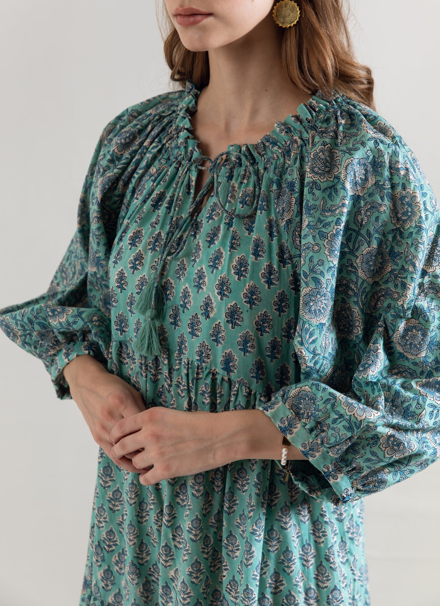 Fenni Tier Ruffle Dress