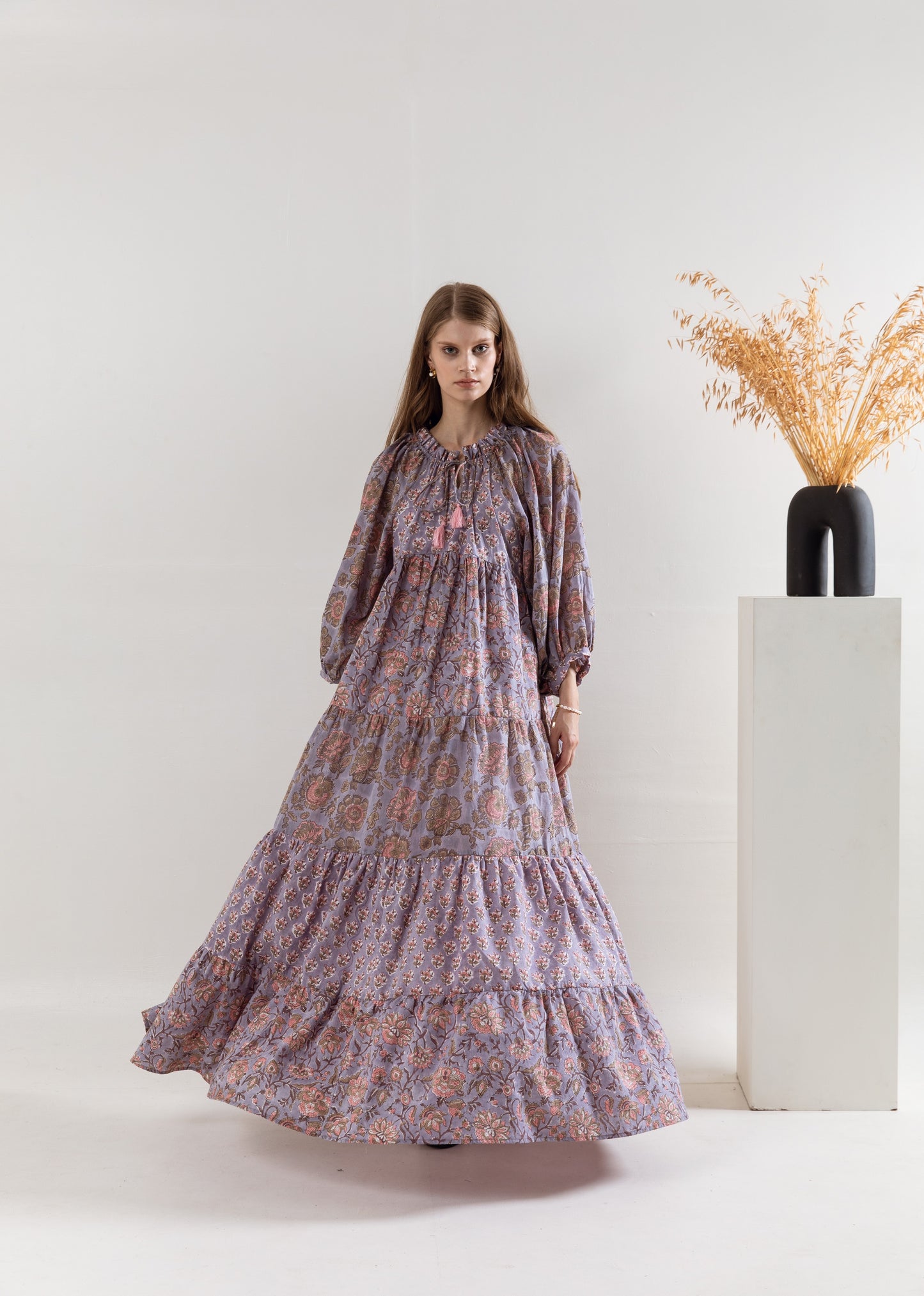 Neala Tier Ruffle Dress
