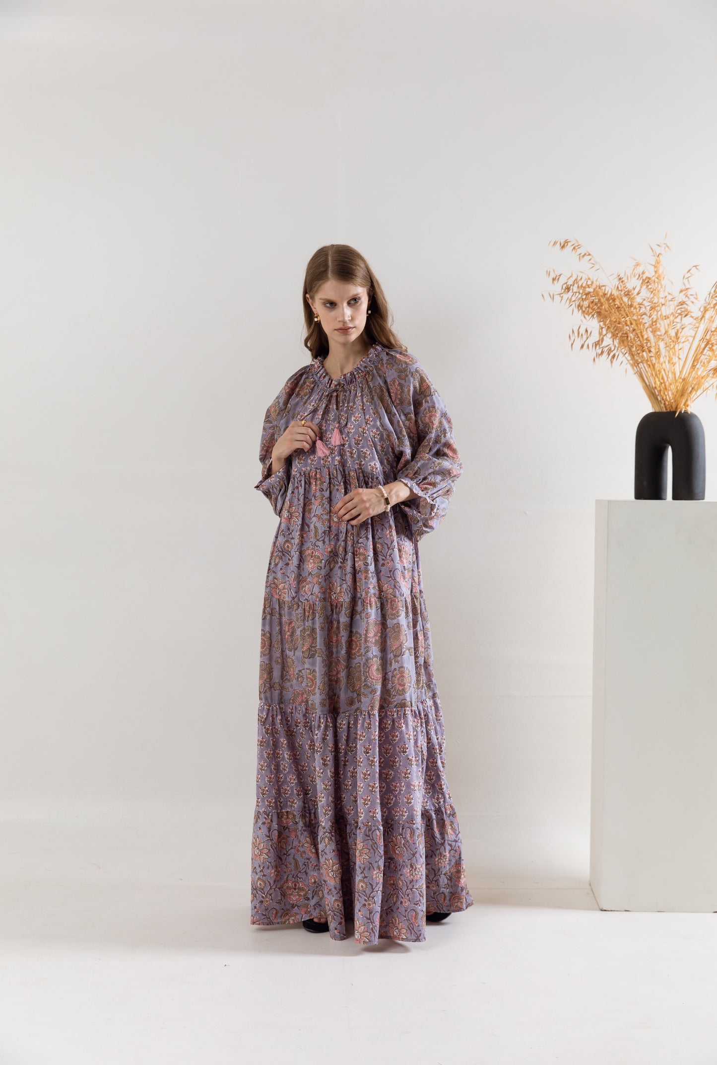 Neala Tier Ruffle Dress