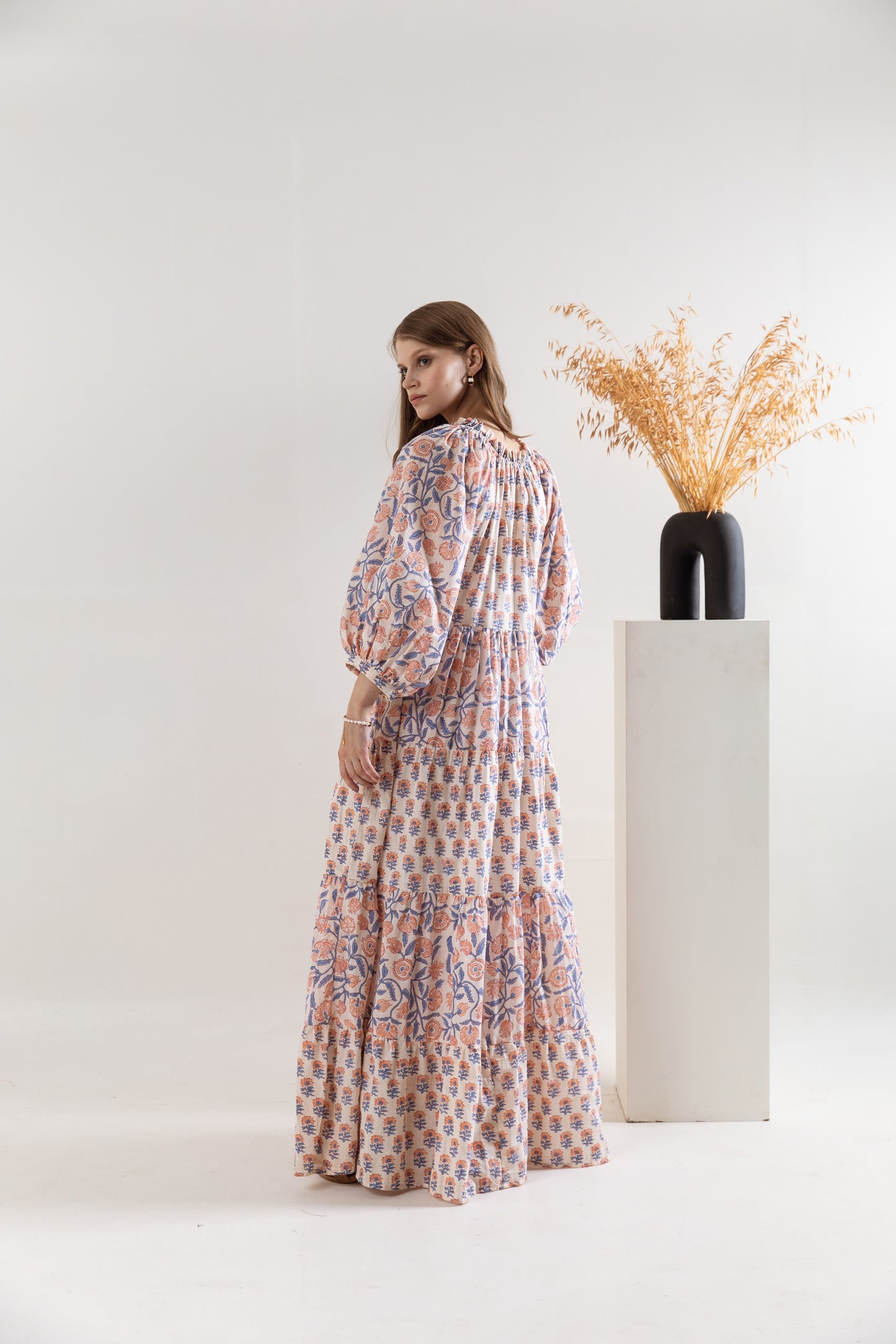 Amore Tier Ruffle Dress