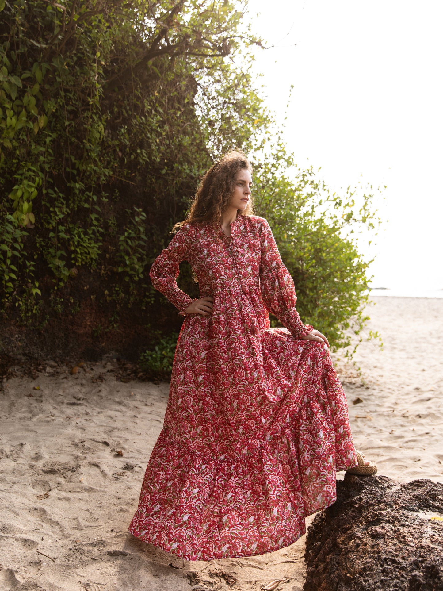 Gaya Tier Ruffle Dress
