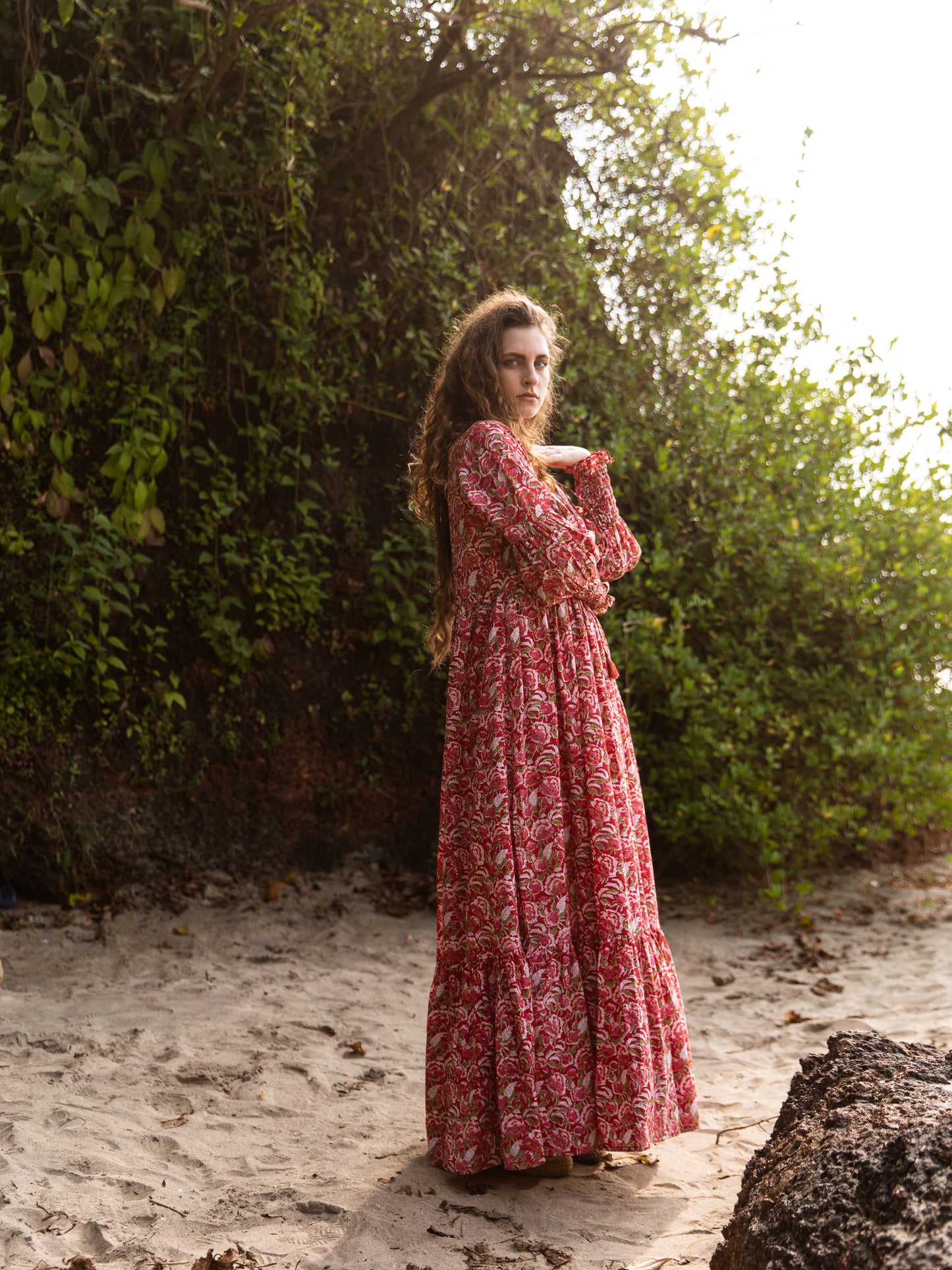Gaya Tier Ruffle Dress