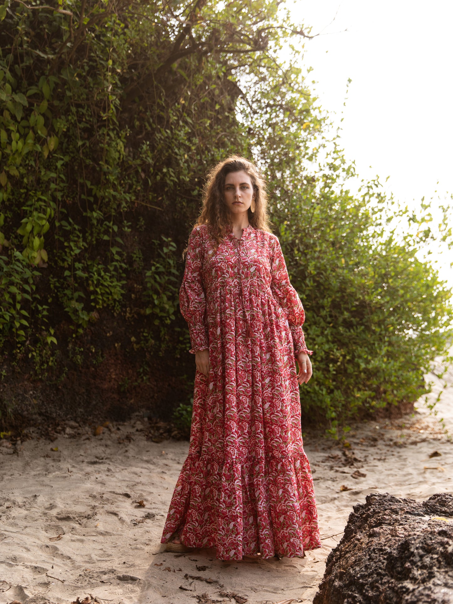 Gaya Tier Ruffle Dress