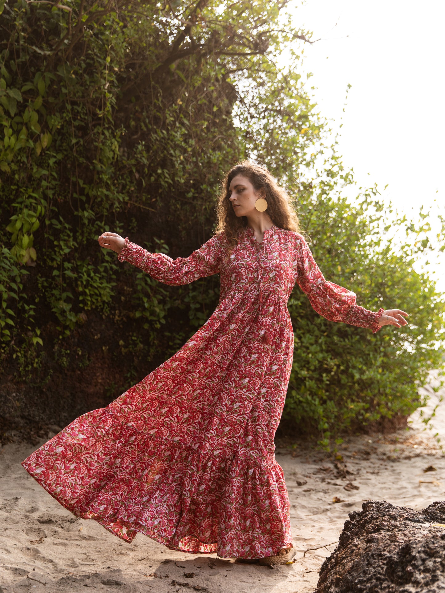 Gaya Tier Ruffle Dress