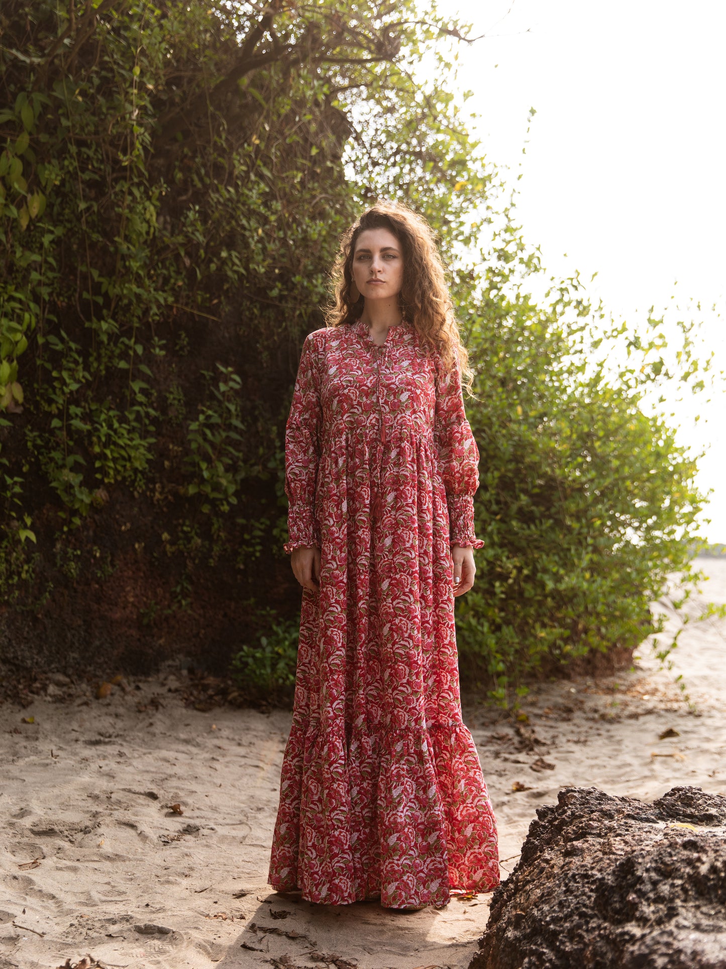 Gaya Tier Ruffle Dress