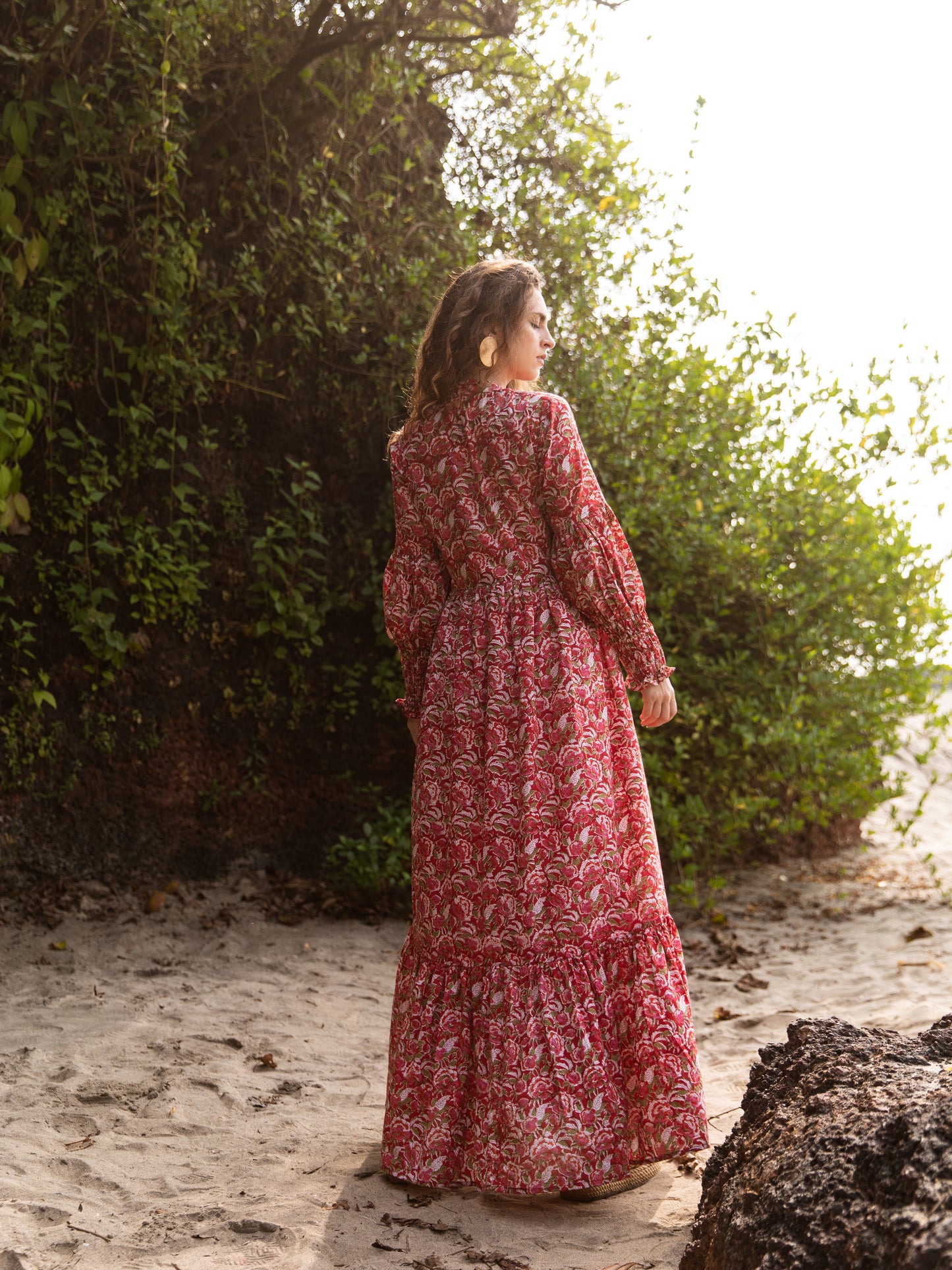 Gaya Tier Ruffle Dress