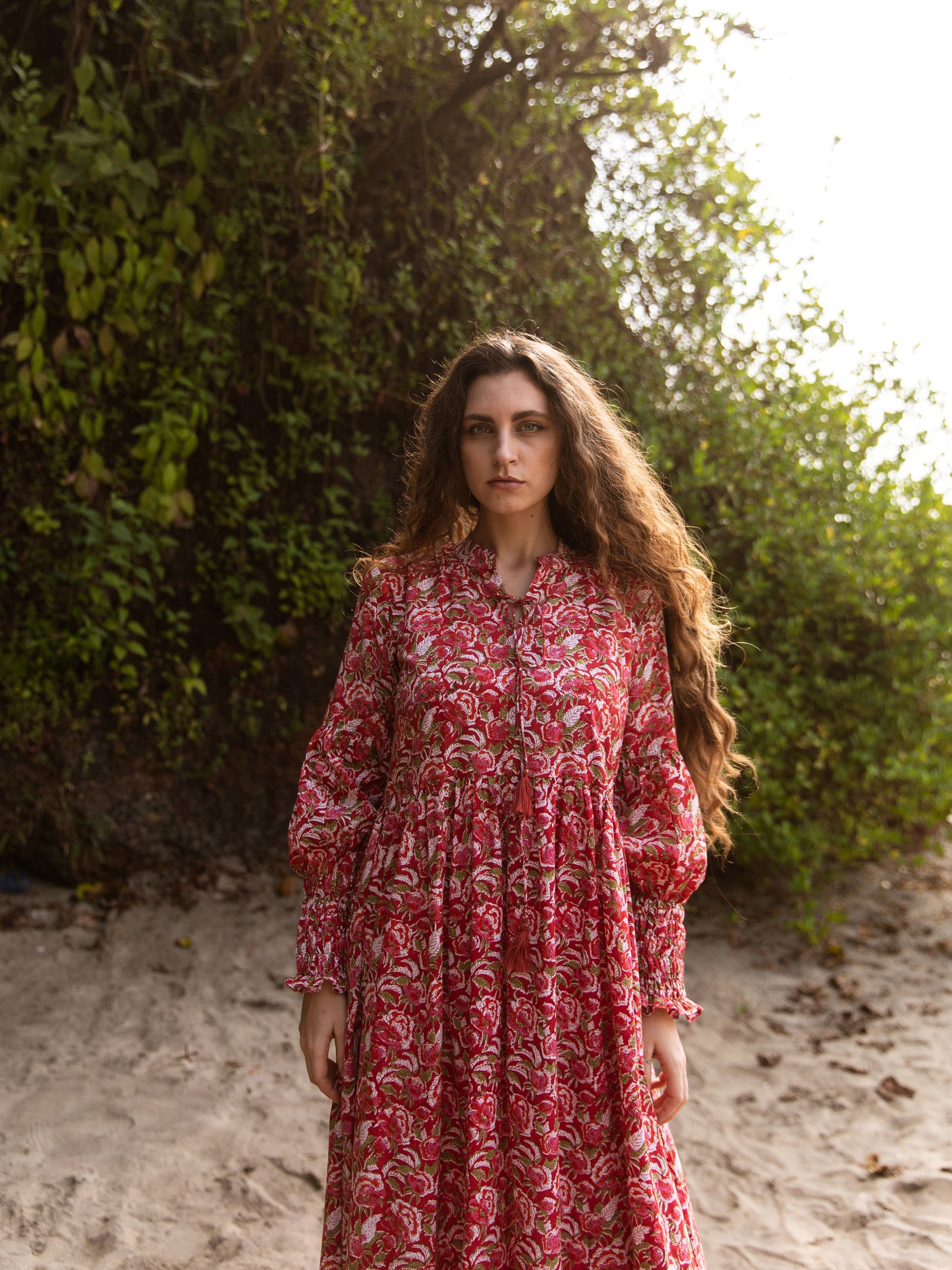 Gaya Tier Ruffle Dress