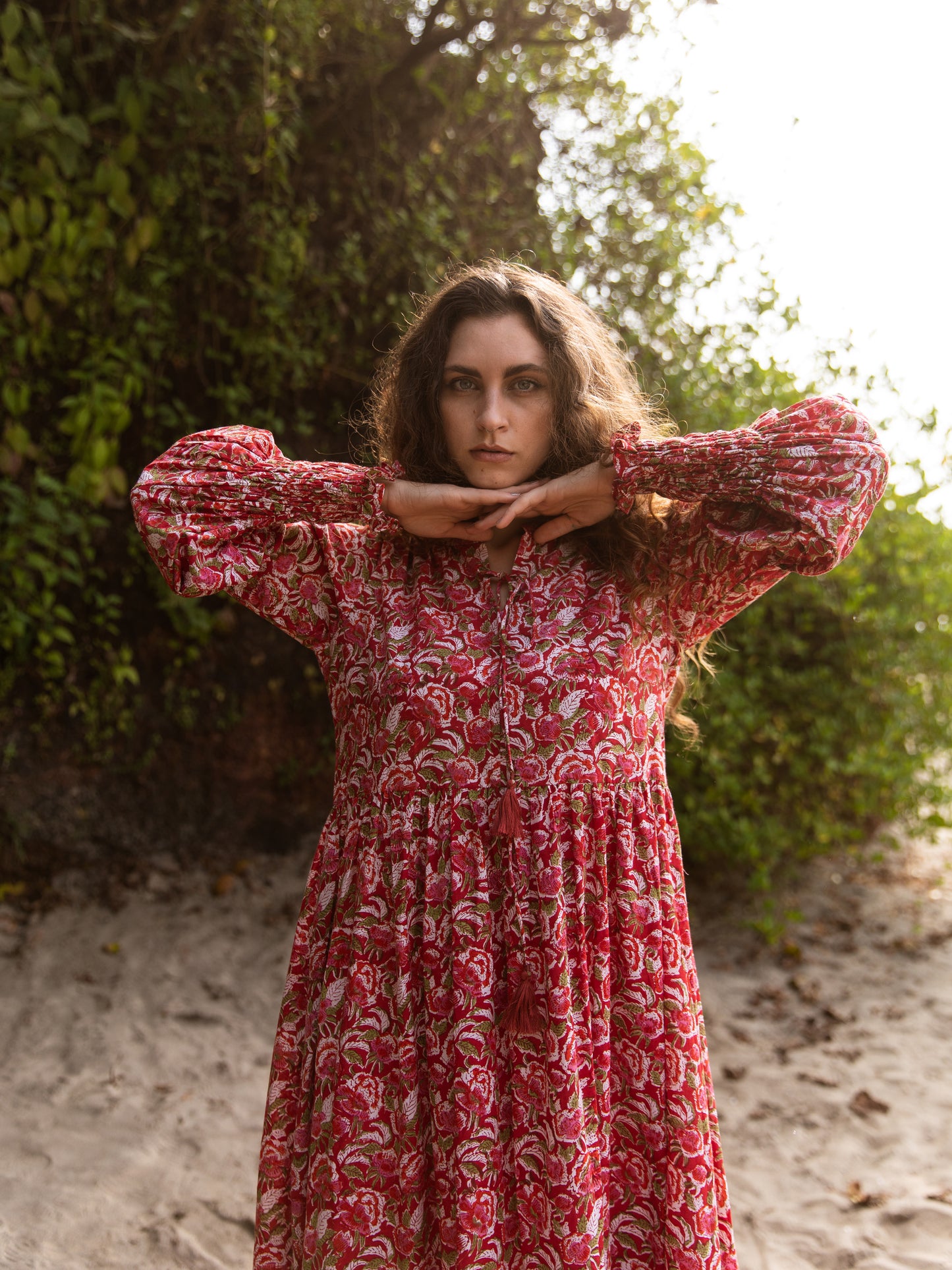 Gaya Tier Ruffle Dress