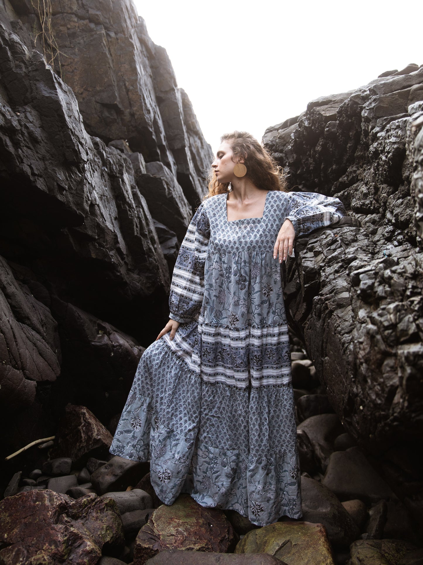 Khayali Tier Ruffle Dress