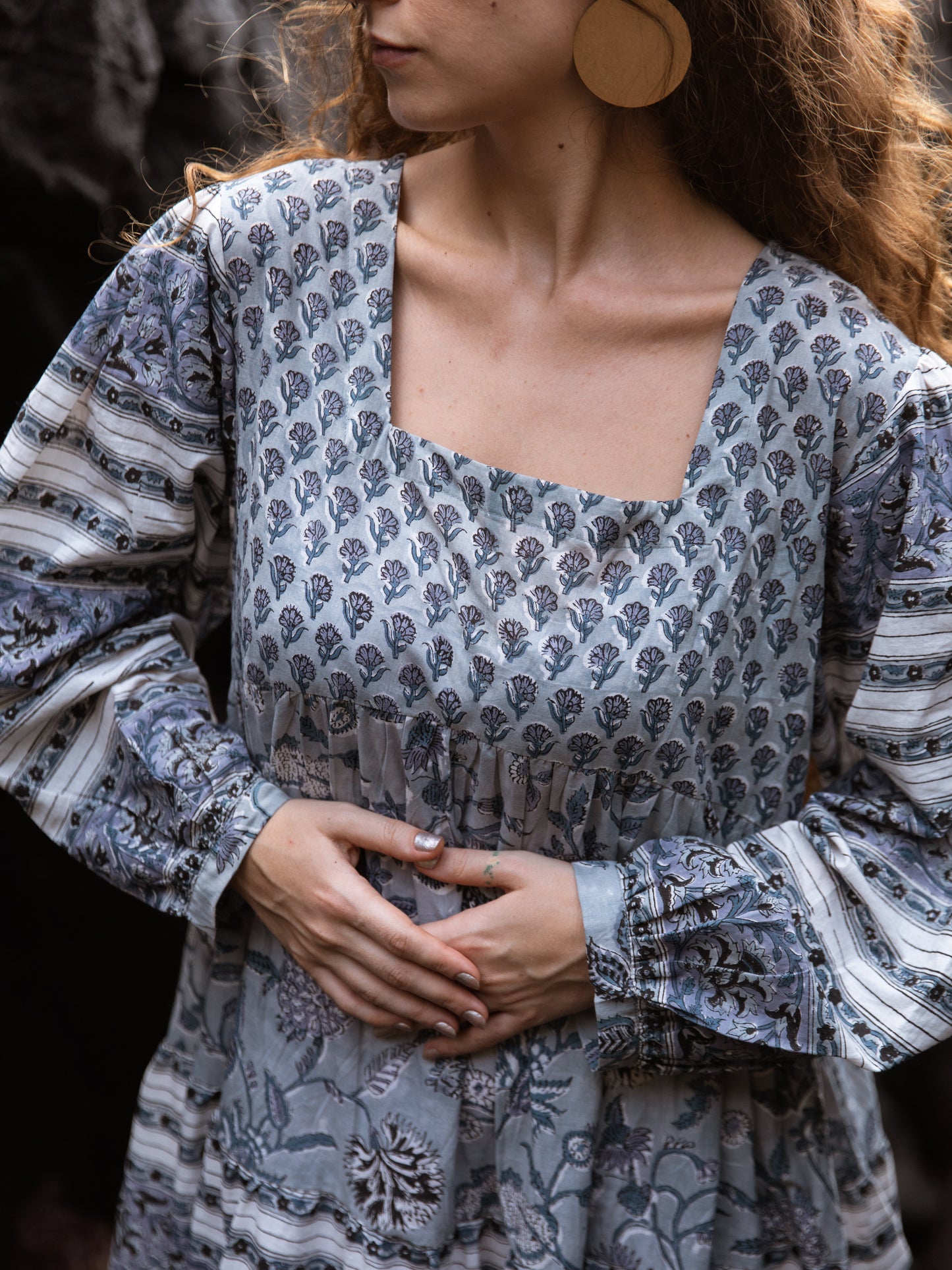 Khayali Tier Ruffle Dress