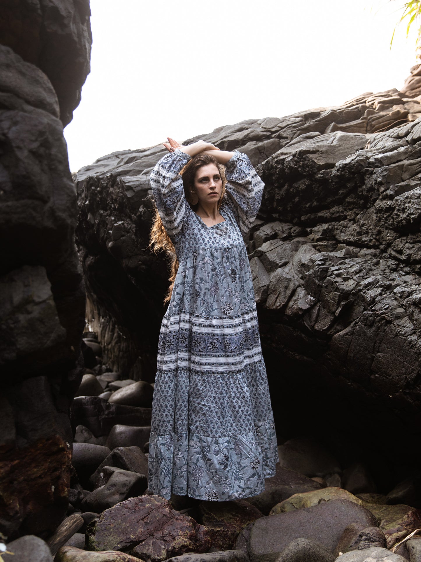 Khayali Tier Ruffle Dress