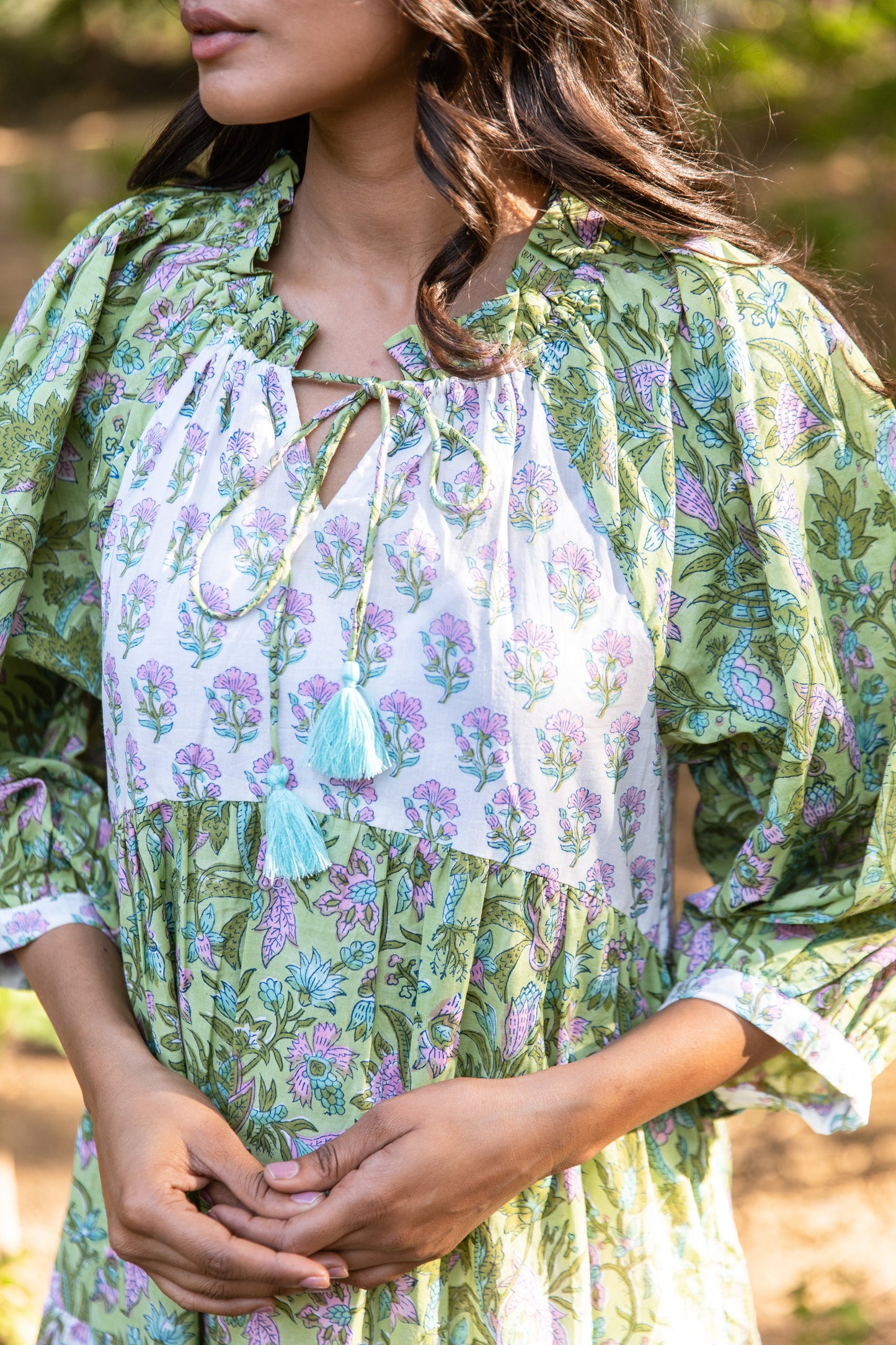 Postia Tier Ruffle Dress