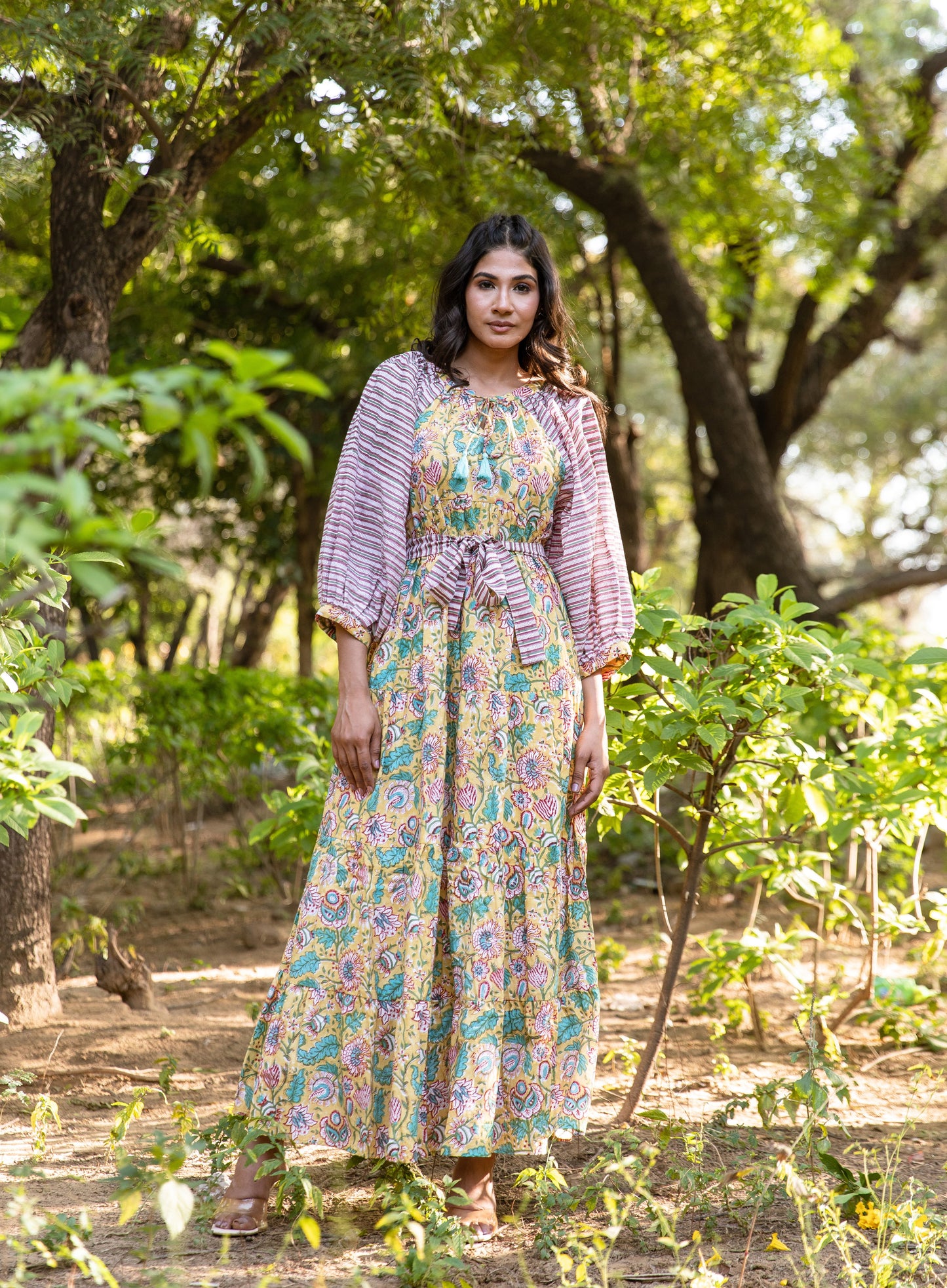 Meka Tier Ruffle Dress