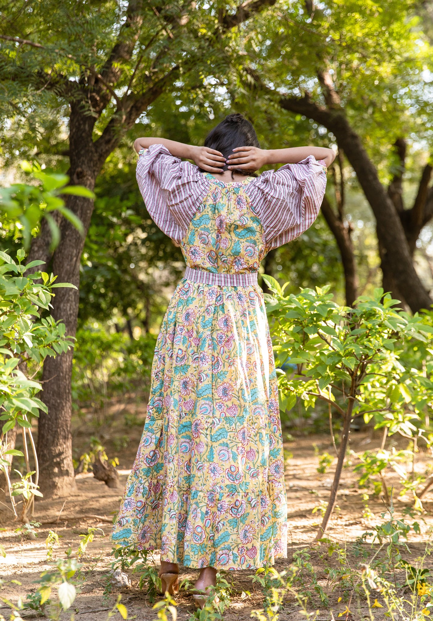 Meka Tier Ruffle Dress