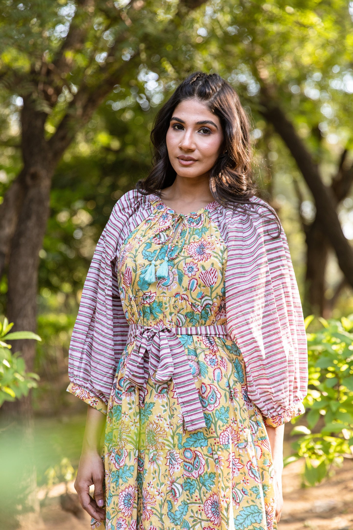 Meka Tier Ruffle Dress