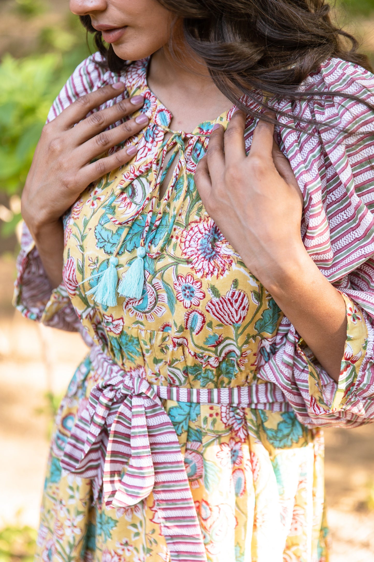 Meka Tier Ruffle Dress